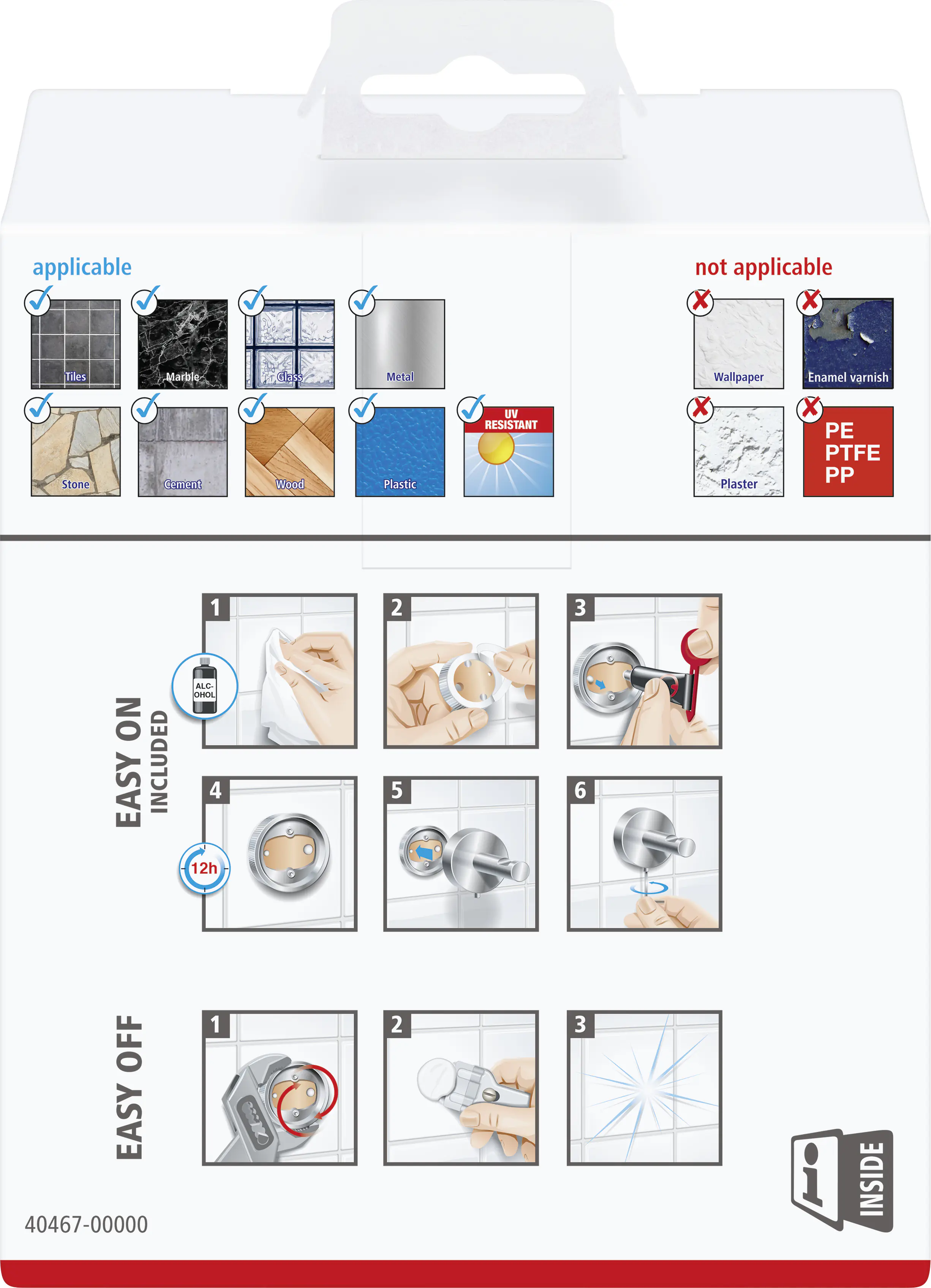 tesa Papierrollenhalter mit Deckel Exxcellent