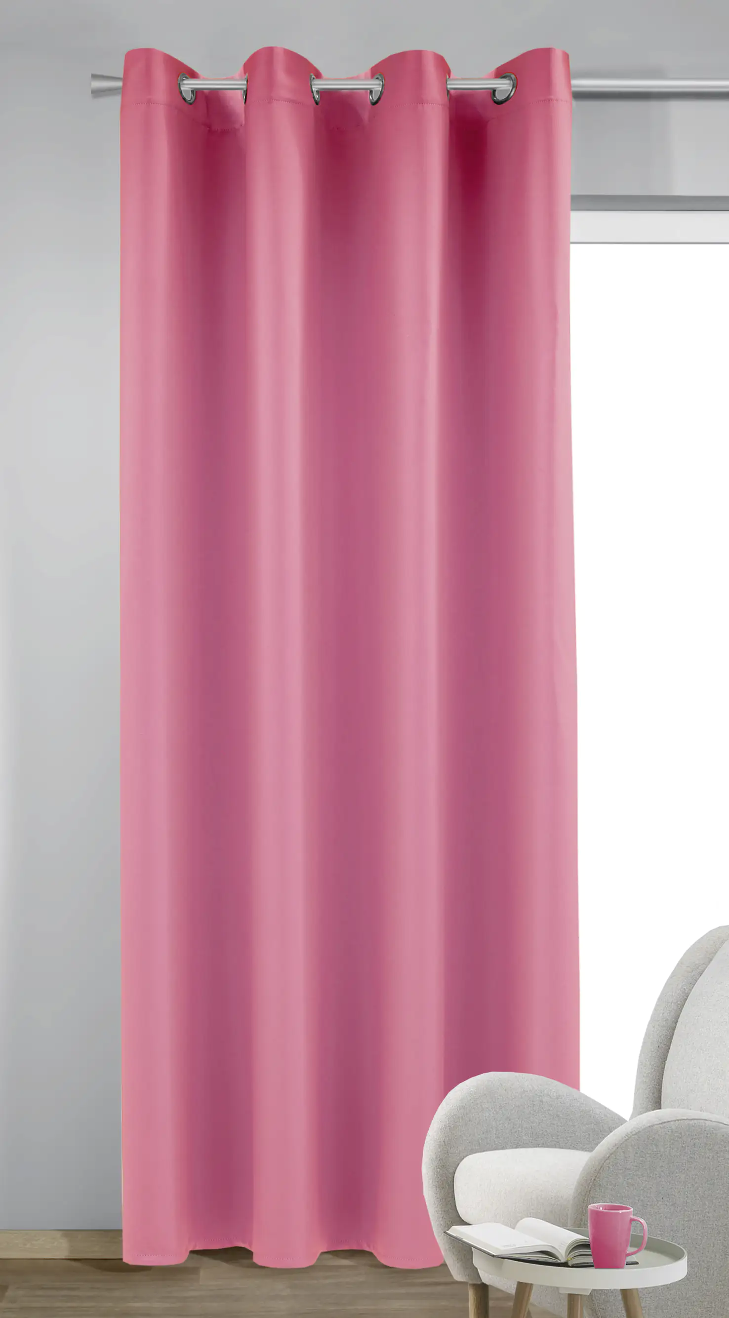 Neusser Collection Ösenschal Blackout Mia fuchsia, 140 x 245 cm Neusser Collection Ösenschal Blackout Mia fuchsia, 140 x 245 cm