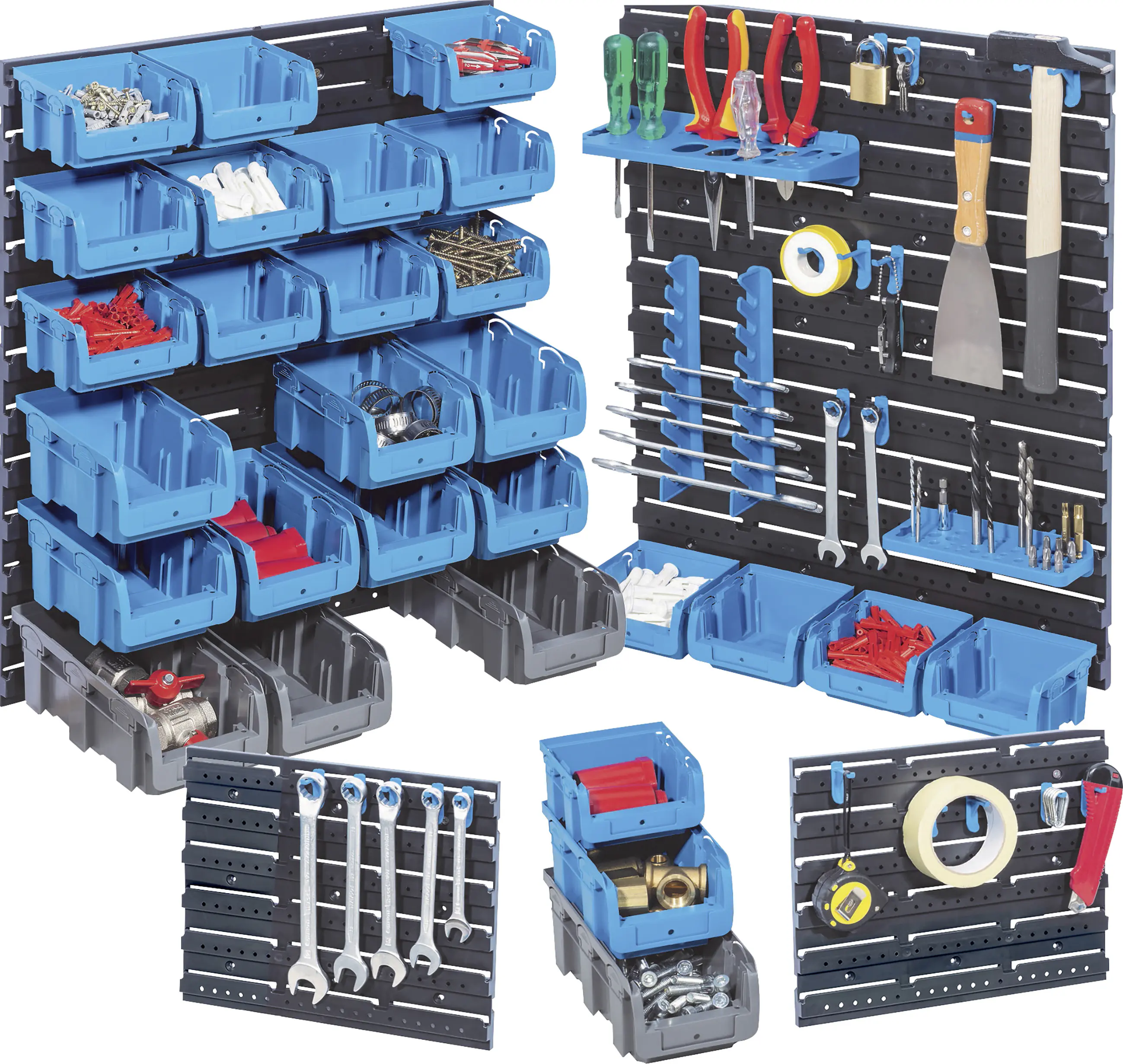 Allit StorePlus Set P 55 2 große und 2 kleine Endloswände