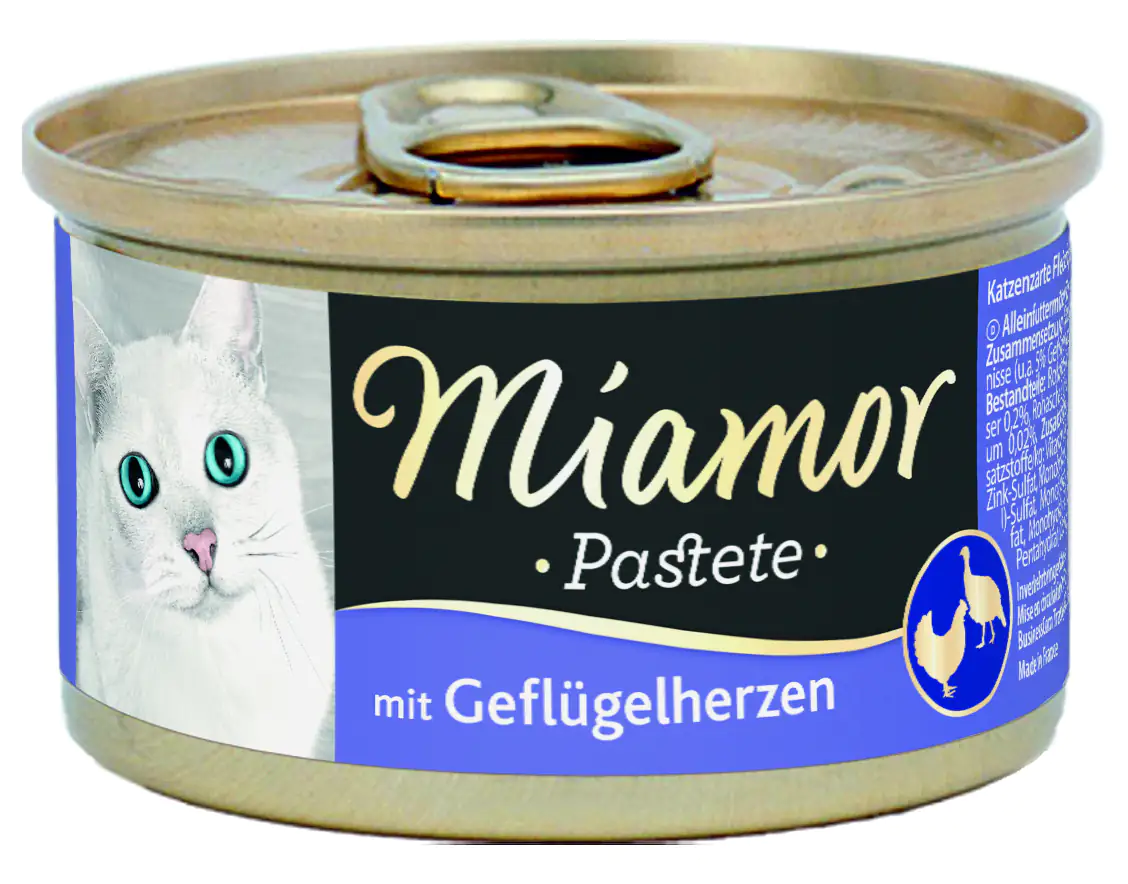 Miamor Pastete Geflügelherzen 85 g Miamor Pastete Geflügelherzen 85 g