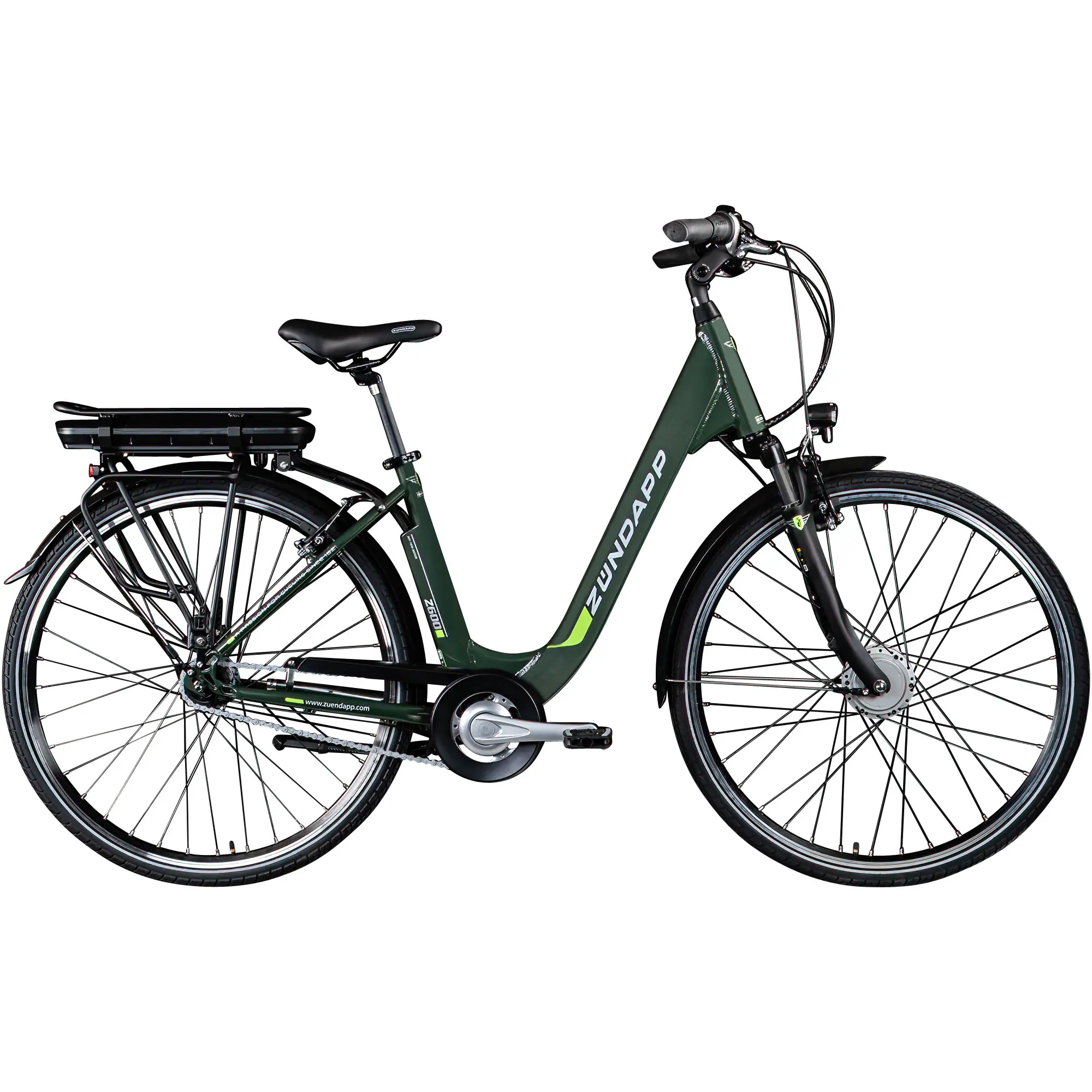 Zündapp E-Bike City Z600 28 Zoll 7-Gang 522 Wh khaki