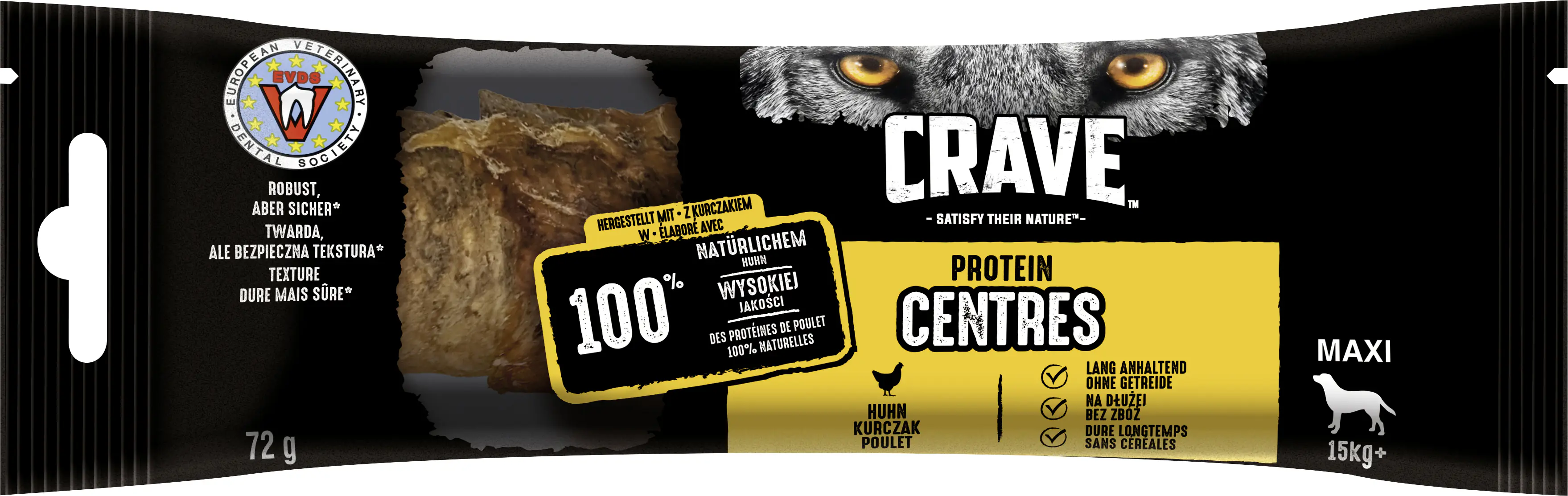 Crave Protein Centres Hundeleckerli Adult Maxi 72 g Huhn