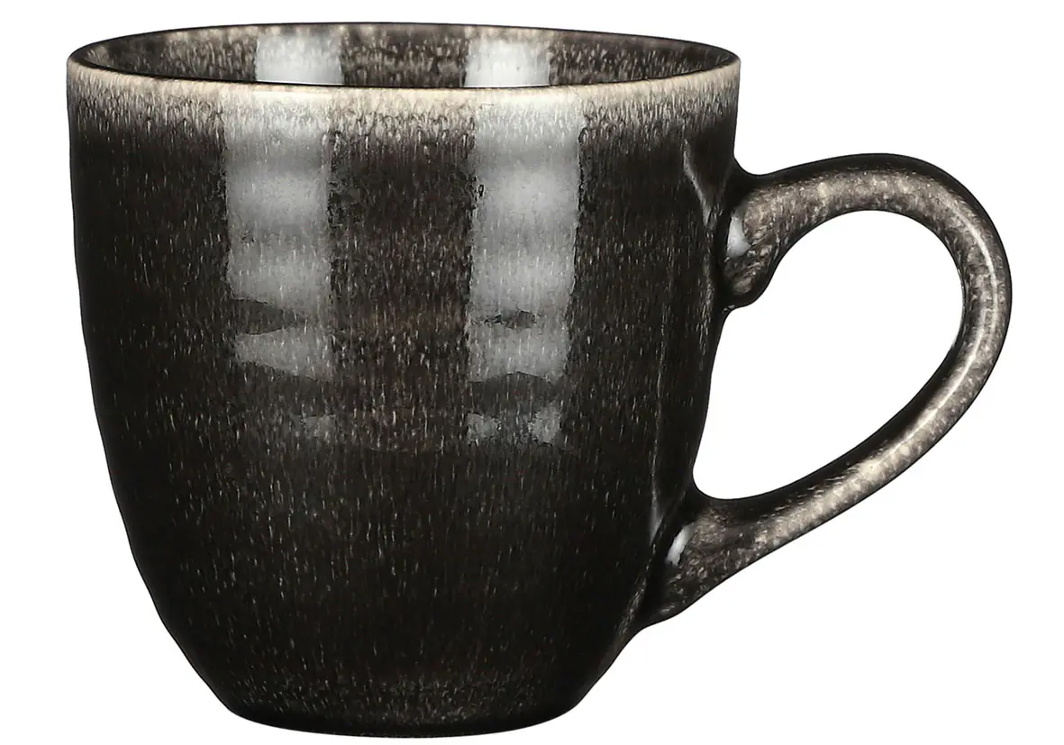 Mica Tasse Tabo schwarz, 9 cm x 9 cm