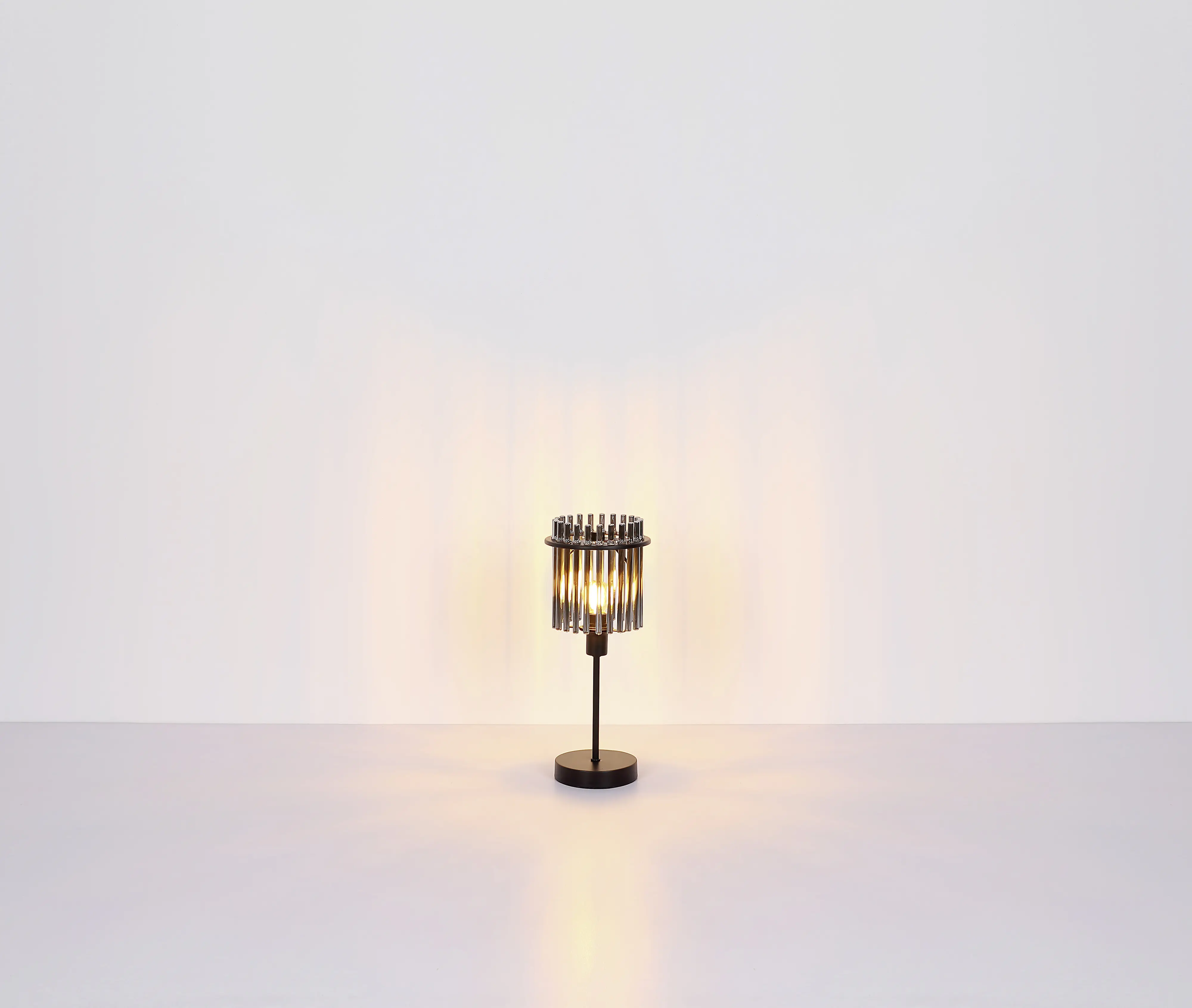 Globo Tischleuchte Gorley 1x E14, IP20, schwarz