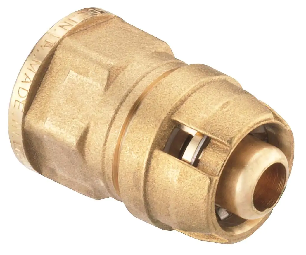 Cornat Steck-Kupplung komplett Messing, ø 20 mm, 1/2" IG