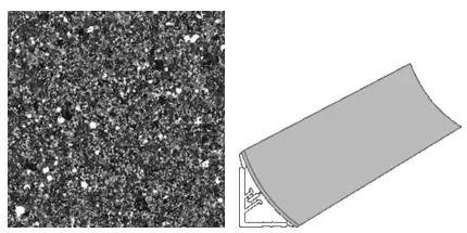 Getalit Wandanschlußsystem Plus 59 cm 20 x 30 mm Stein-Optik