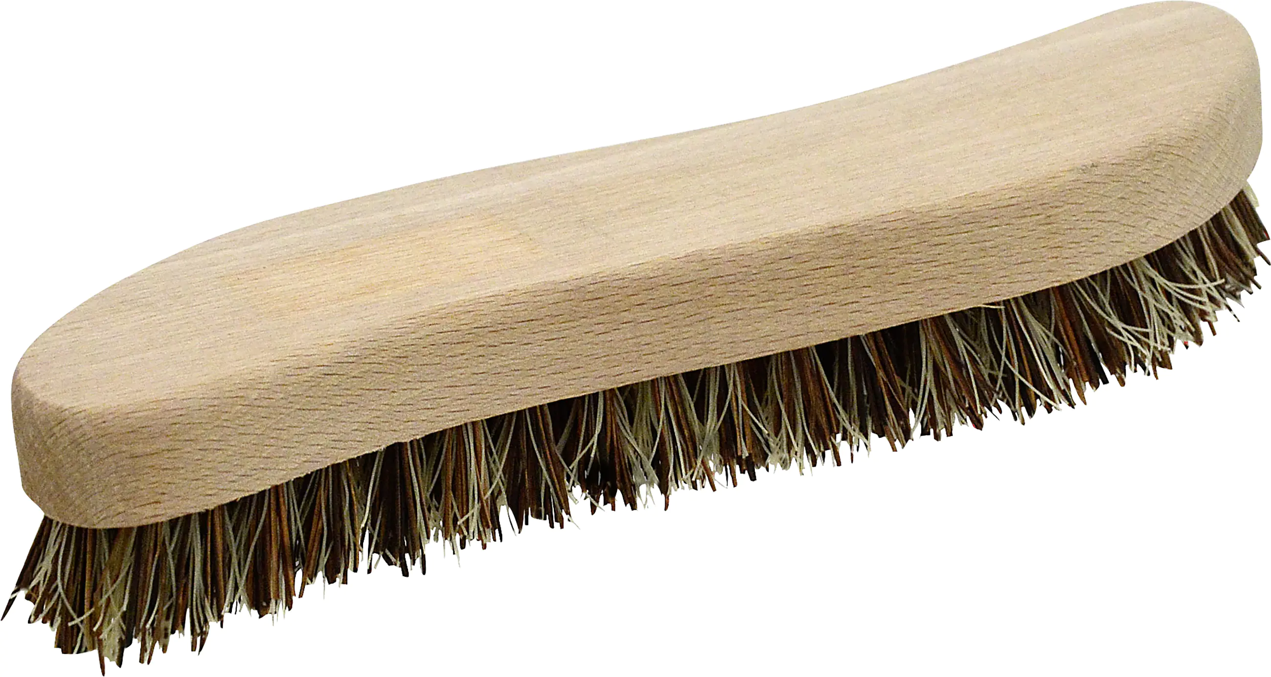 Coronet Waschbürste Holz 20 cm S-Form mit Besteckmaterial aus Union