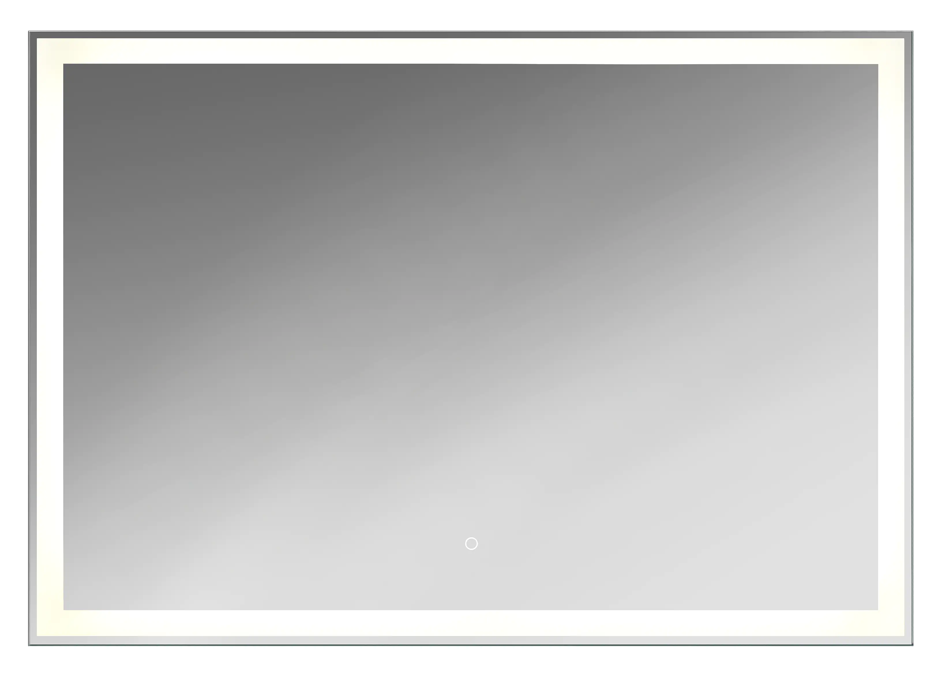 LED-Lichtspiegel Xania 100 x 70 cm