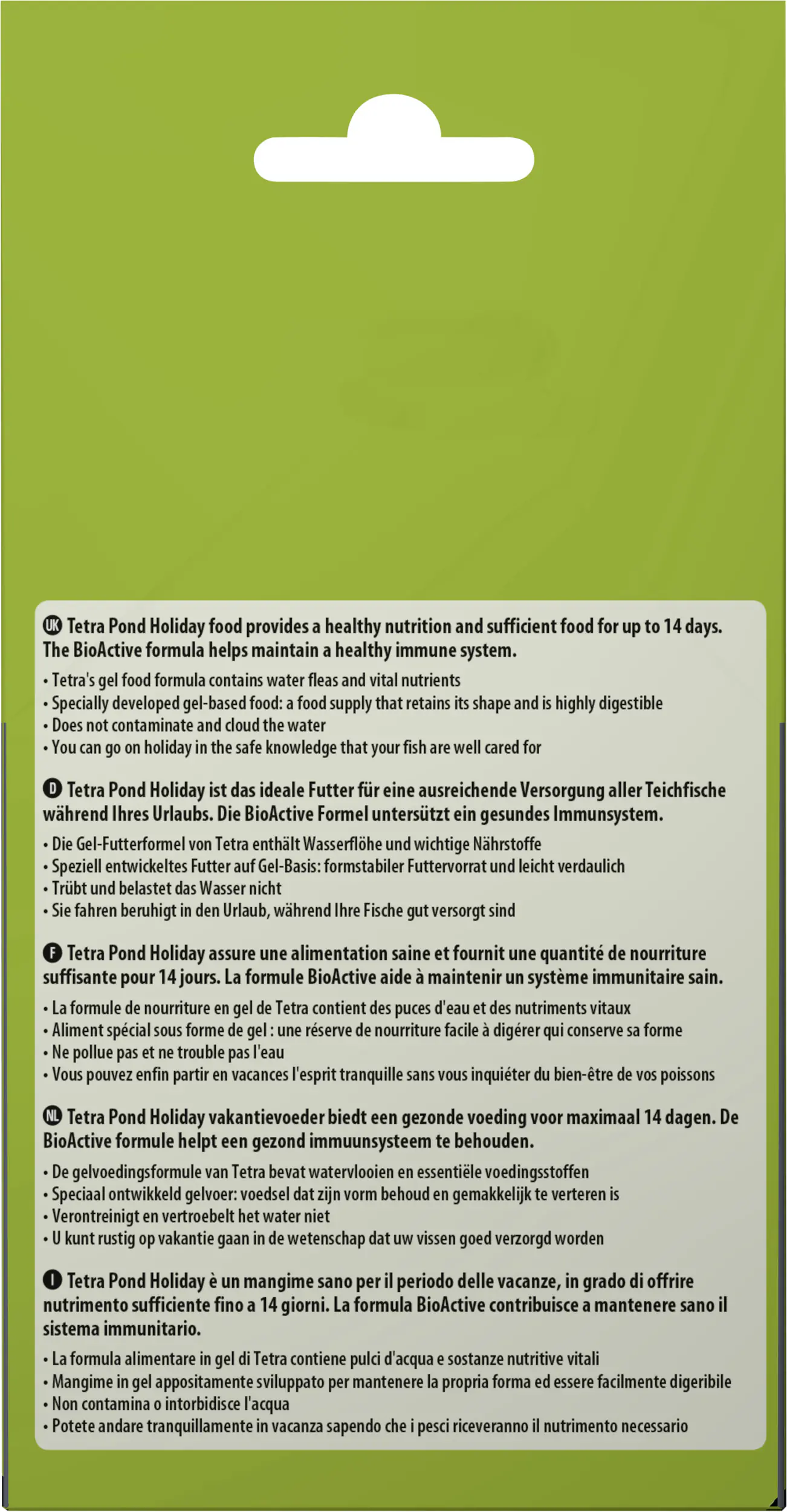 Tetra Pond Holiday 98 g