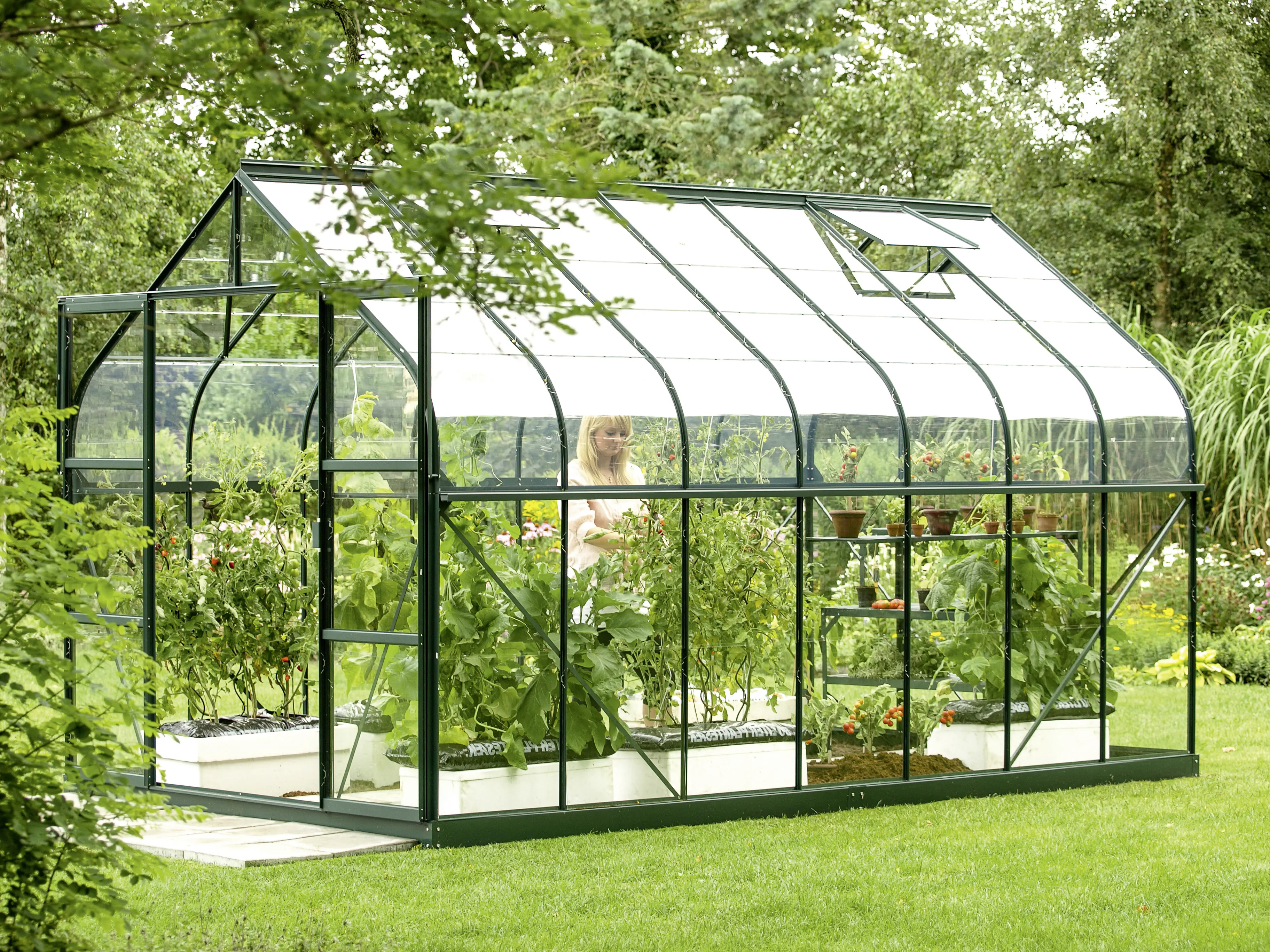 Vitavia Gewächshaus Dione 11500 264 x 445 cm 3 mm Sicherheitsglas