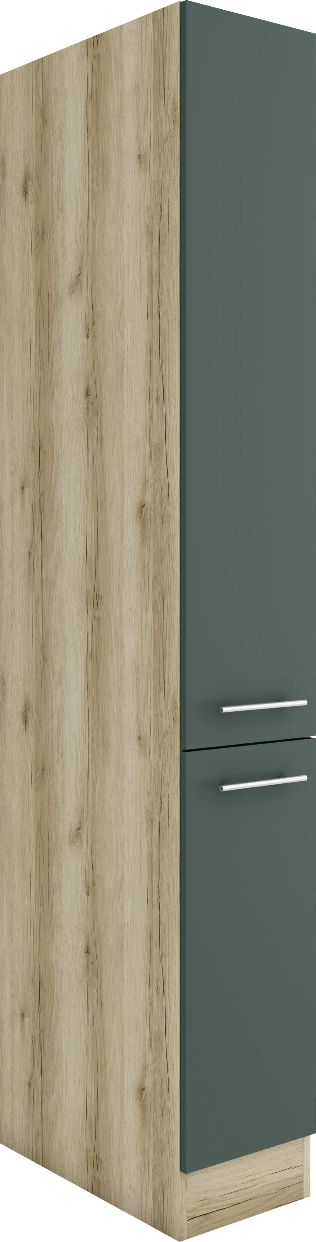 Optifit Apothekerschrank Savona 405 steingrün/eiche 30 cm