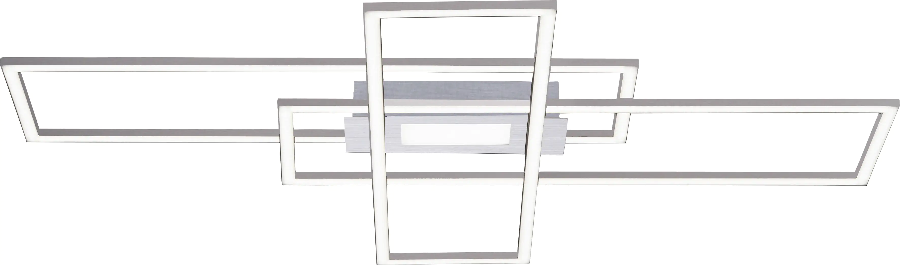 JustLight LED CCT Deckenleuchte Asmin stahl 99 x 69,5 cm dimmbar