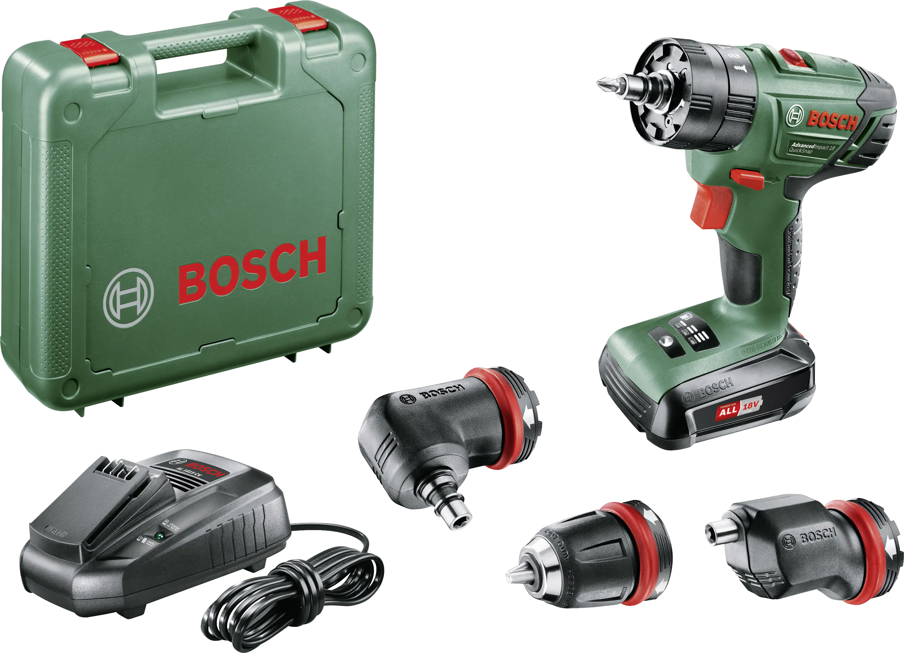 Bosch Akku-Schlagbohrmaschine AdvancedImpact 18 mit Akku & Ladegerät Bosch Akku-Schlagbohrmaschine AdvancedImpact 18 mit Akku & Ladegerät