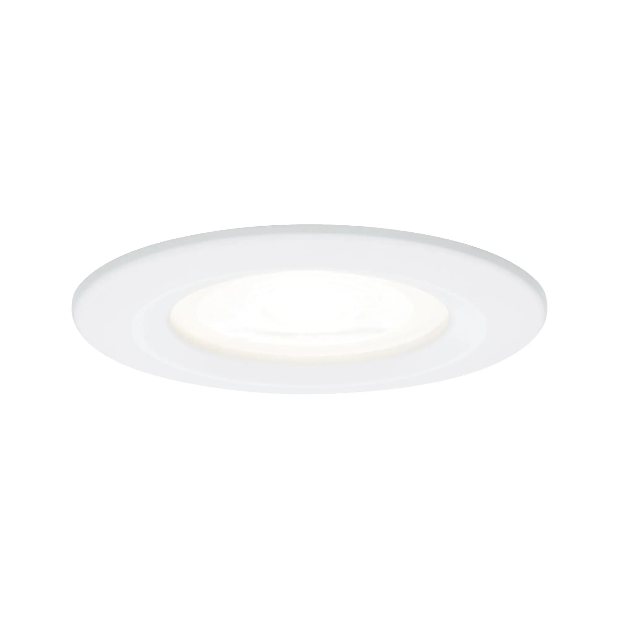 Paulmann LED Einbauleuchte Nova 6,5W warmweiß, weiß matt