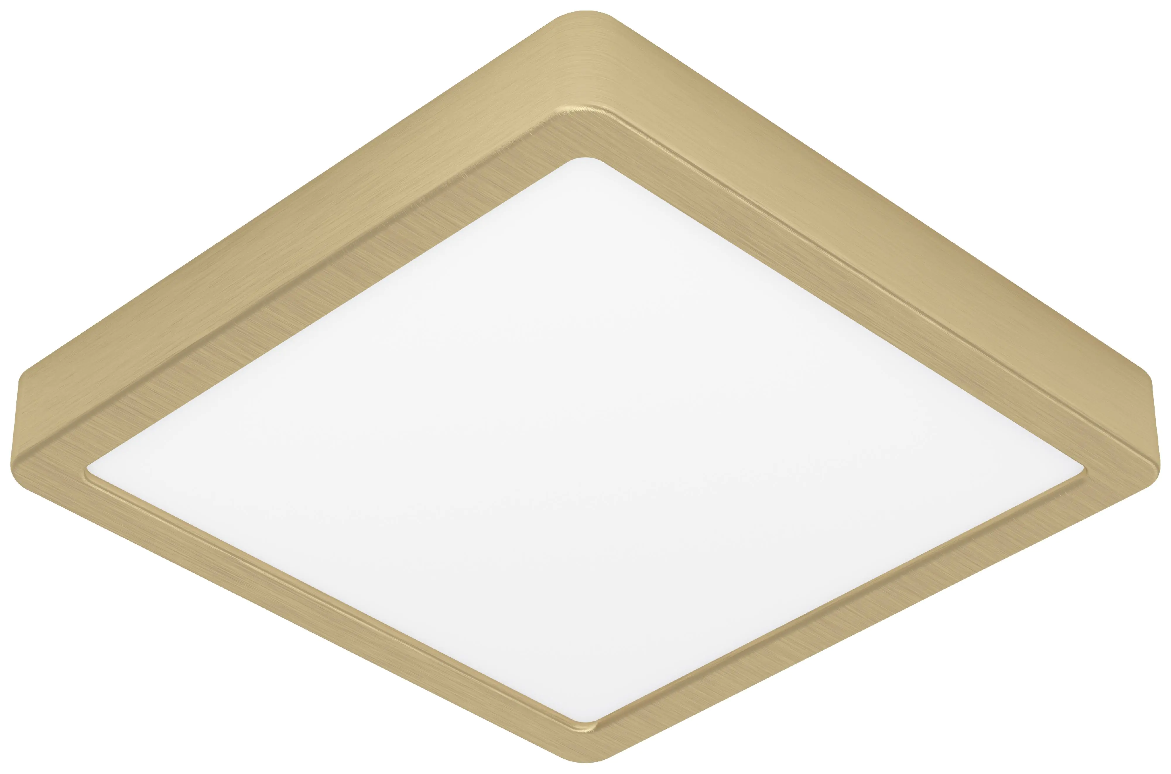 Eglo LED Deckenleuchte Fueva 5 messing 21 x 21 cm Eglo LED Deckenleuchte Fueva 5 messing 21 x 21 cm
