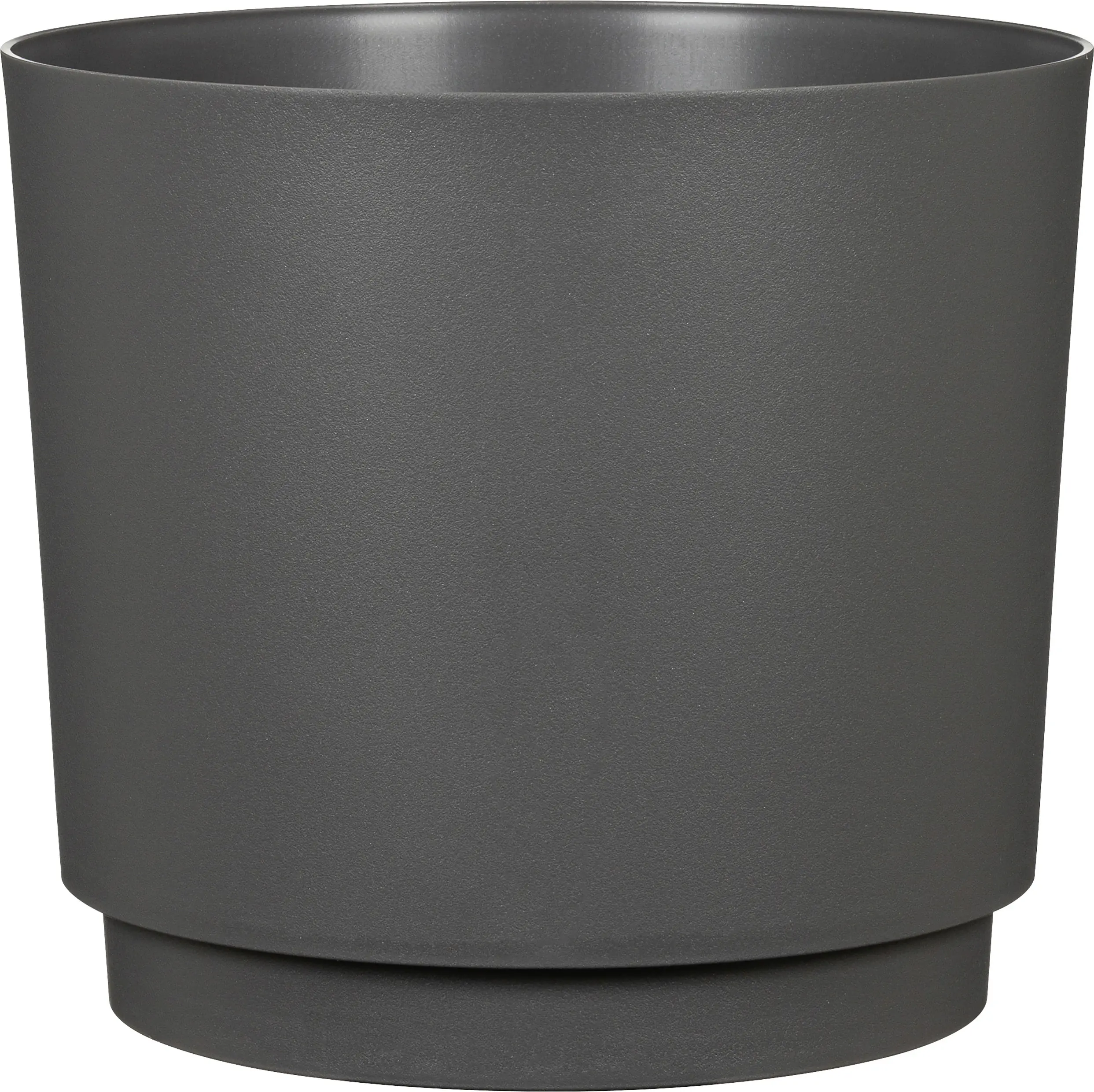 Scheurich Blumentopf Kunststoff Ø 14,9 x 13,3 cm nero