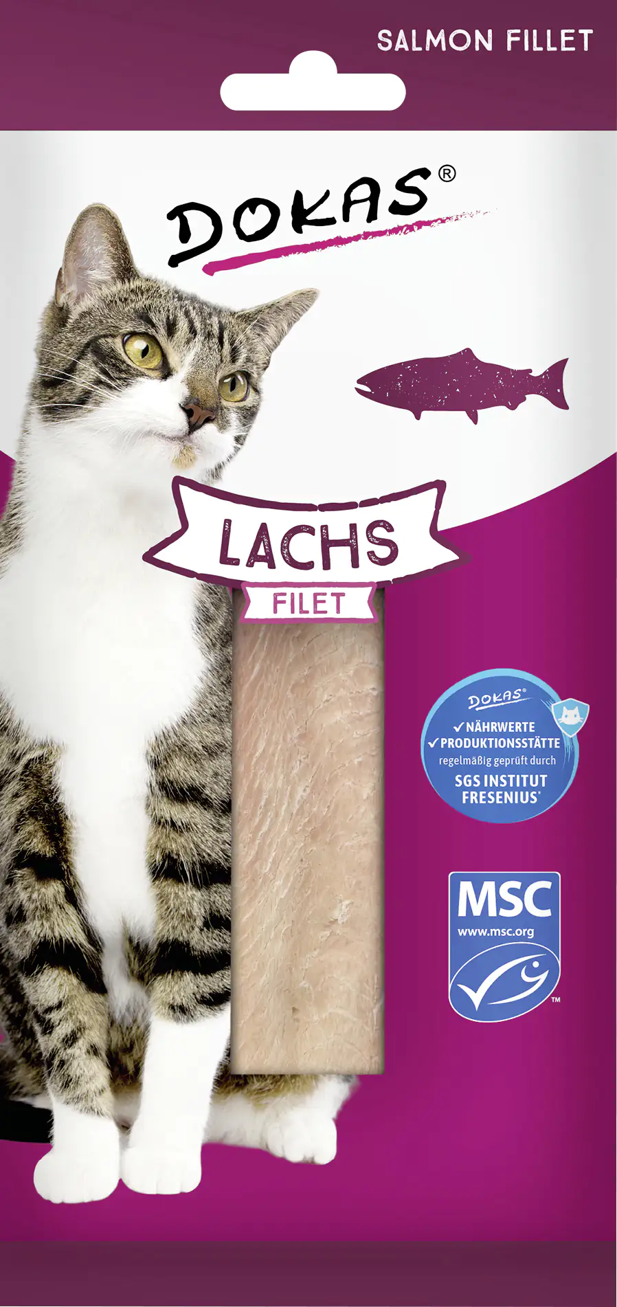 Dokas Lachs Filet 22 g