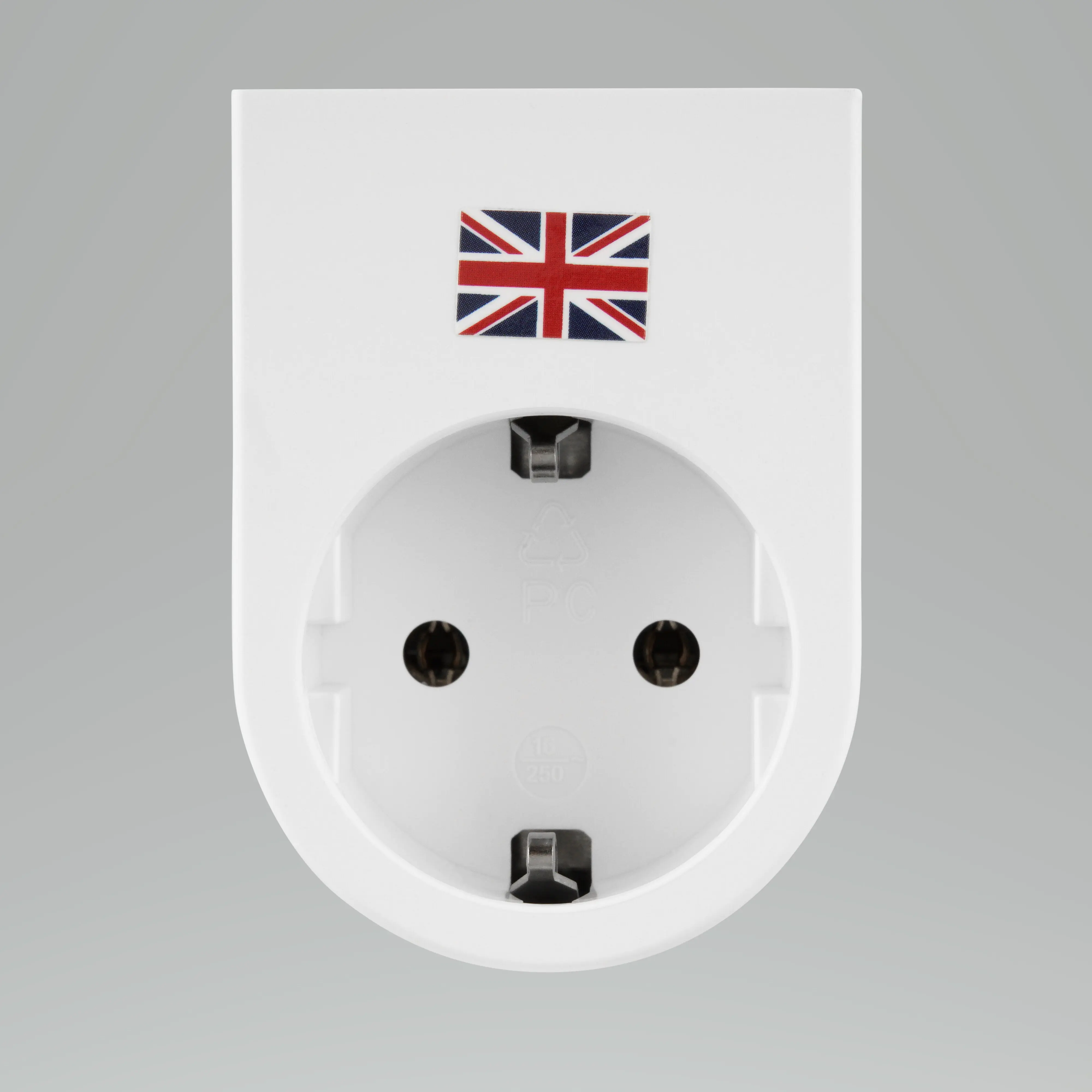 REV Reisestecker Traveler Plus United Kingdom weiß