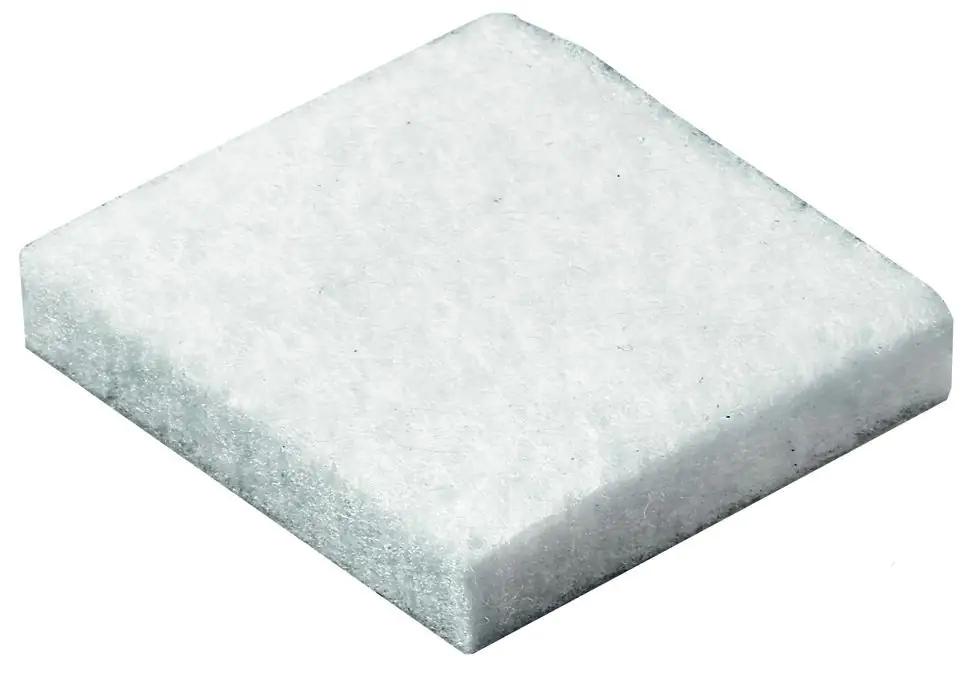 Hettich Filzgleiter weiß 25 x 25 x 4.5 mm - 18 Stück