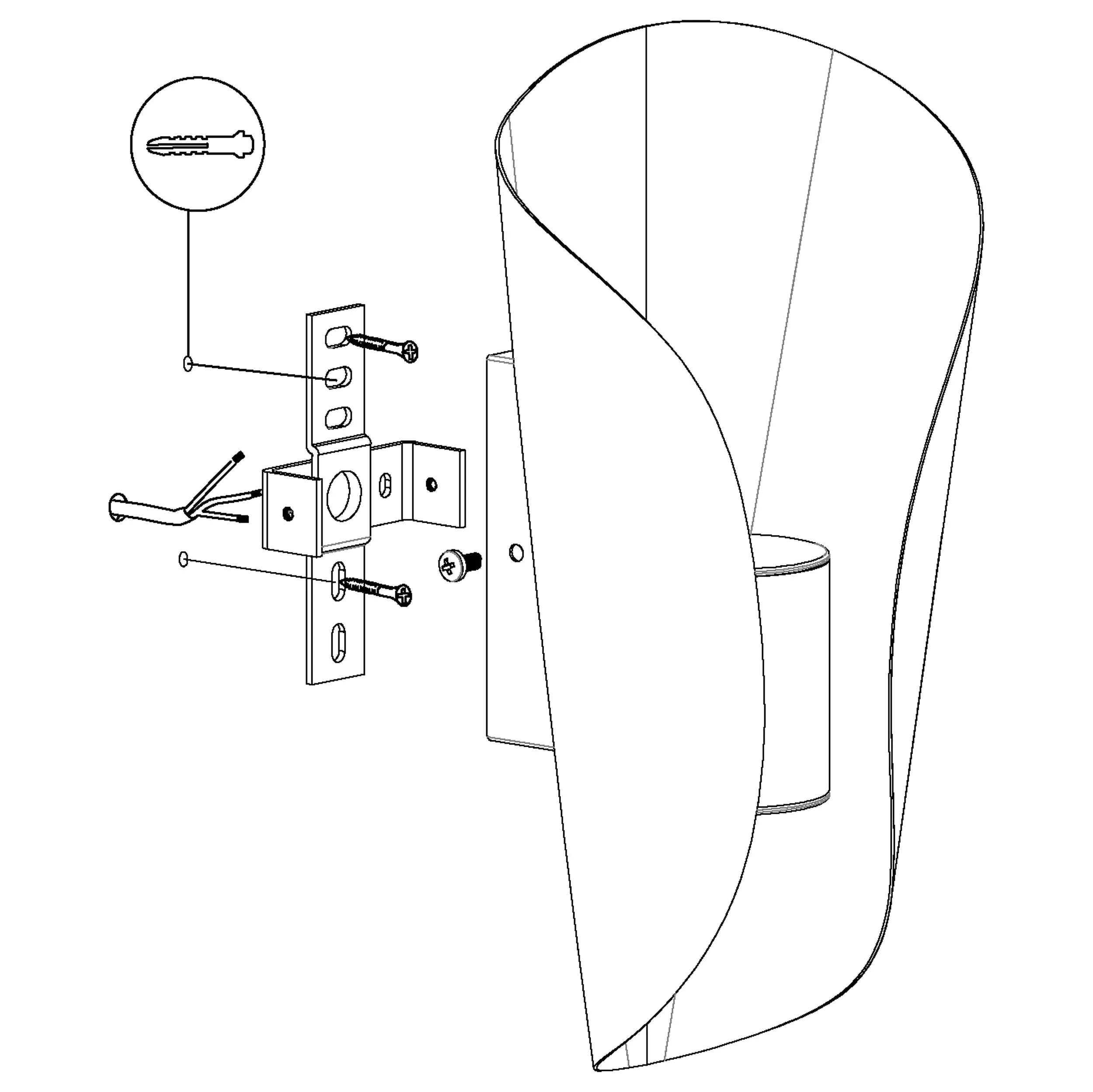 Eglo Led Außen-Wandleuchte Bosaro edelstahl Up- & Downlight warmweiß Eglo Led Außen-Wandleuchte Bosaro edelstahl Up- & Downlight warmweiß