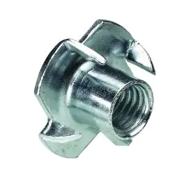 Hettich Stahl-Einschlagmutter mit Gewinde M 8 , verzinkt, 8 Stück