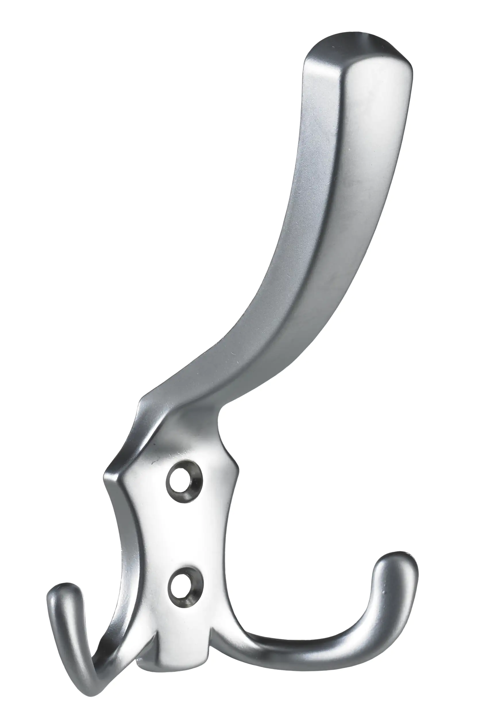 Hettich Hut- und Mantelhaken 12,5 x 7,7 x 7,5 cm  Aluminium-Optik - 1 Stück