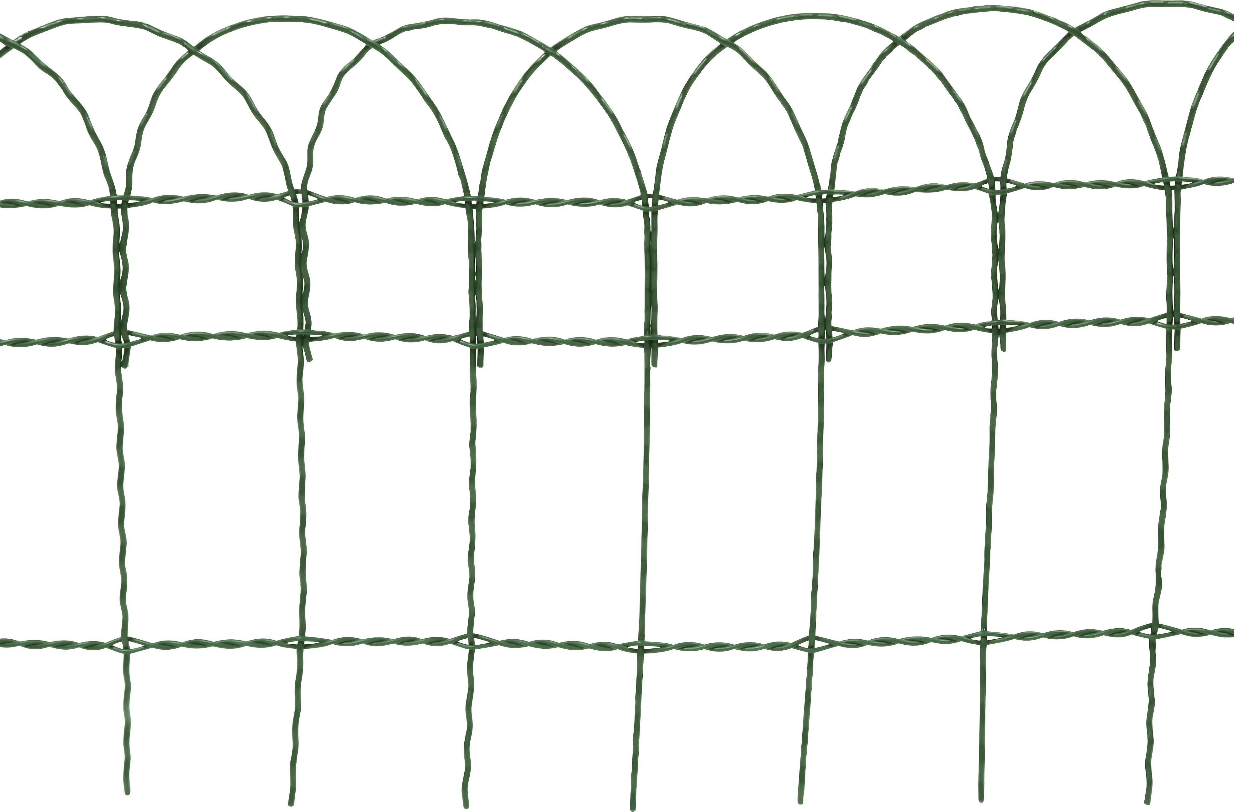 Floraworld Knotengeflecht-Zaun 10 m x 90 cm moosgrün