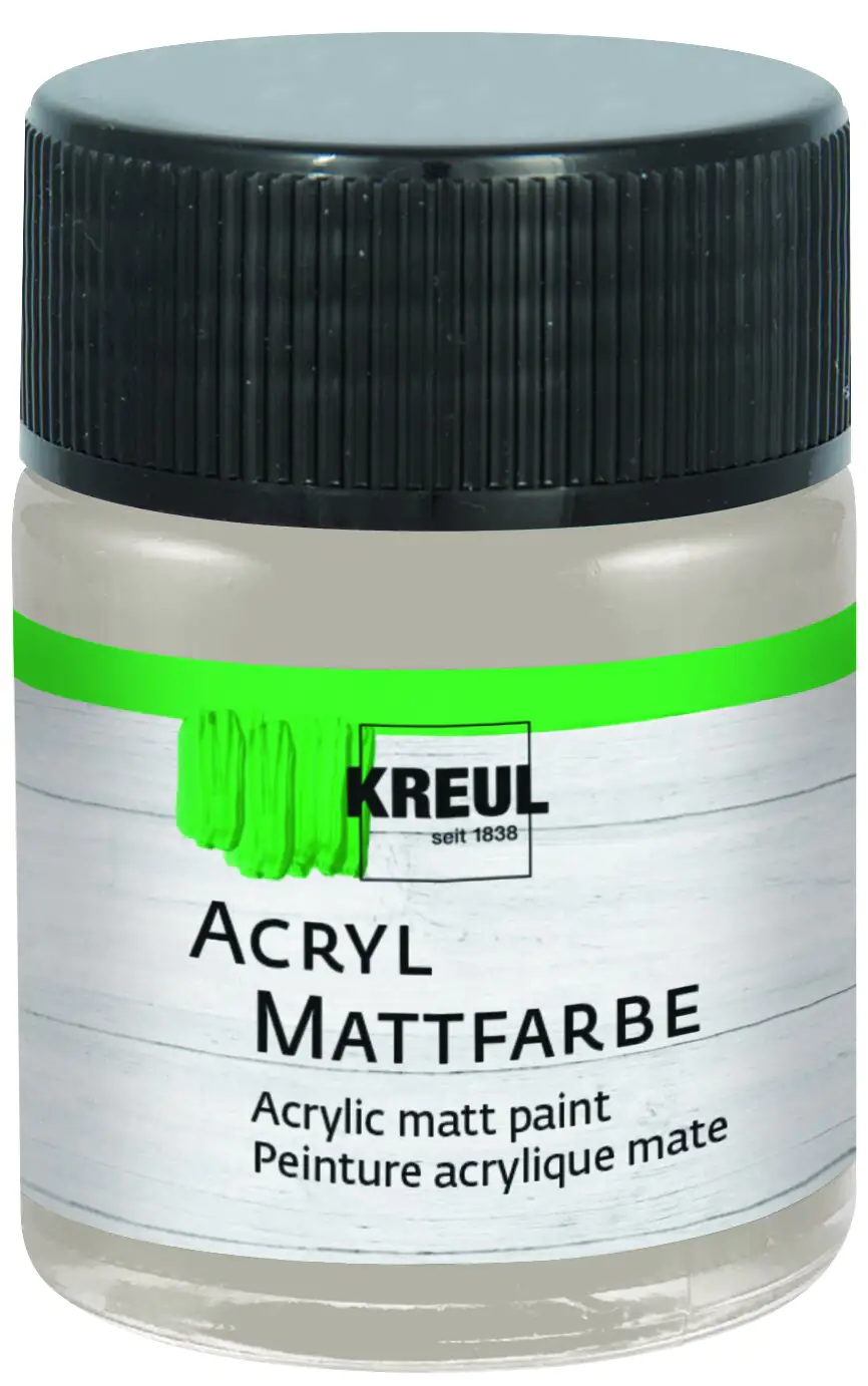Kreul Acryl Mattfarbe silber 50 ml Kreul Acryl Mattfarbe silber 50 ml