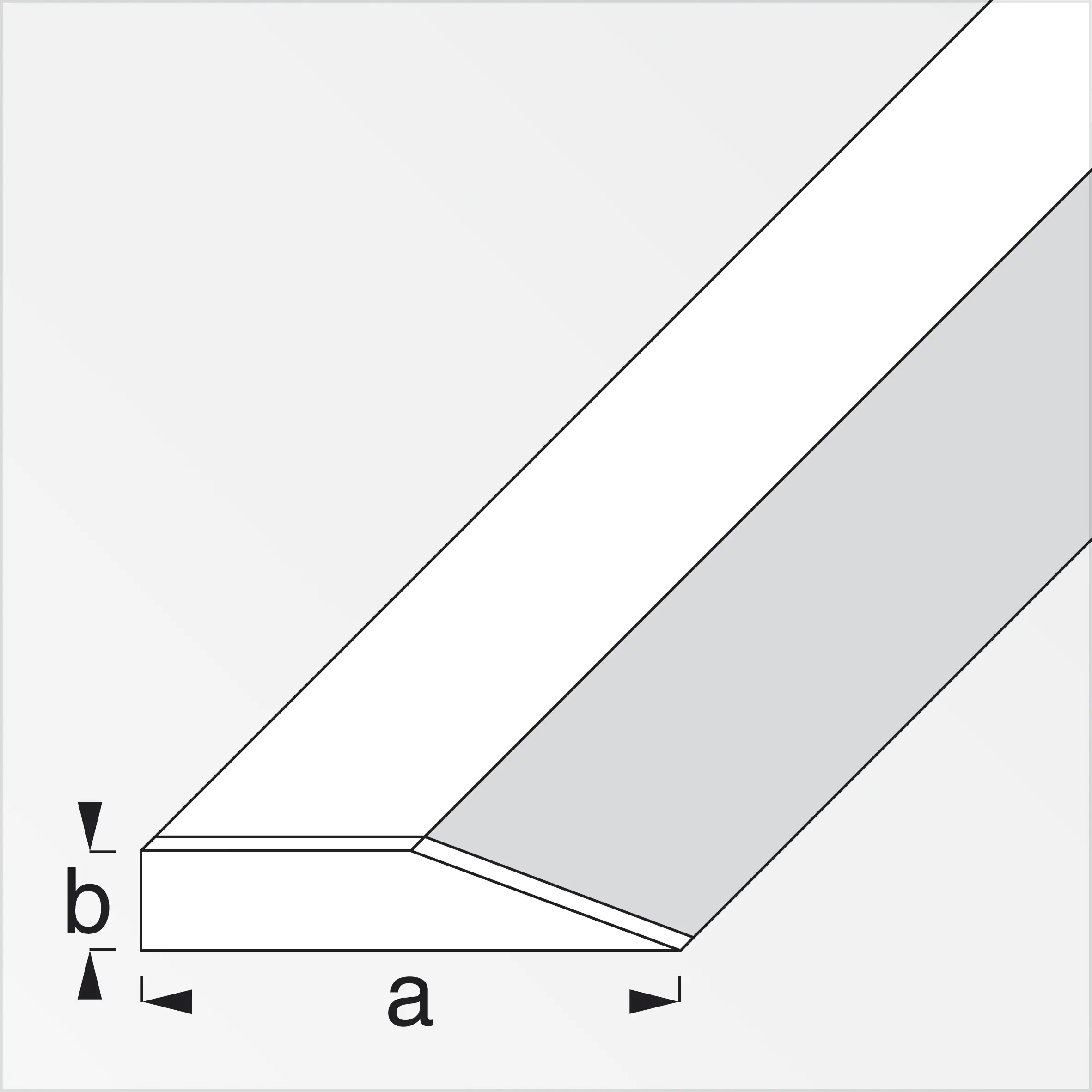 alfer Combitech Trapezkartätsche 150 cm Hartaluminium