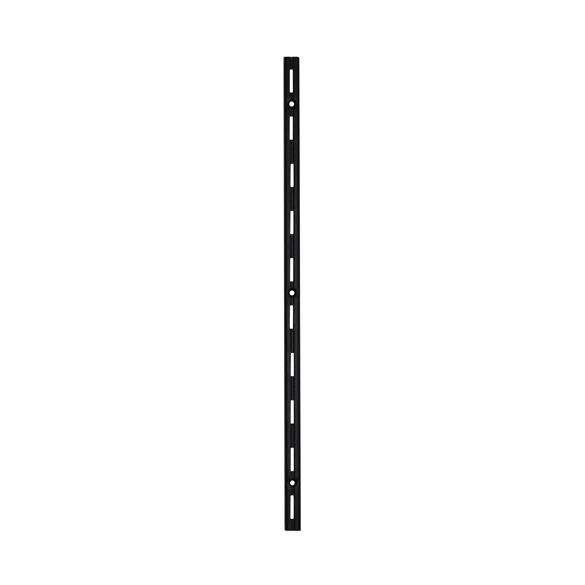 TrendLine Wandschiene 1-reihig schwarz 50 x 1,5 cm