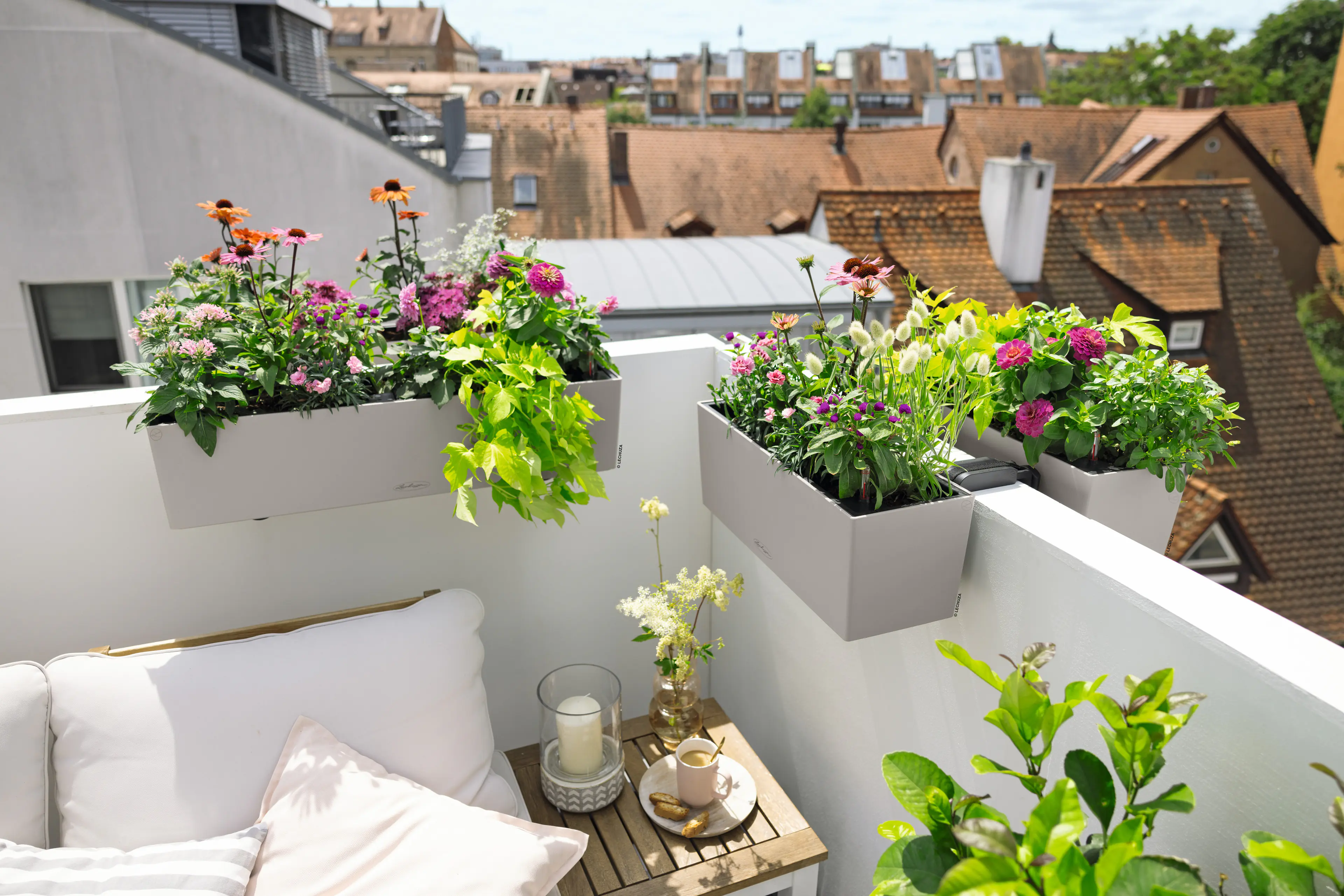 Lechuza Balkonkastenhalter 2-fach Kunstoff schwarz Lechuza Balkonkastenhalter 2-fach Kunstoff schwarz