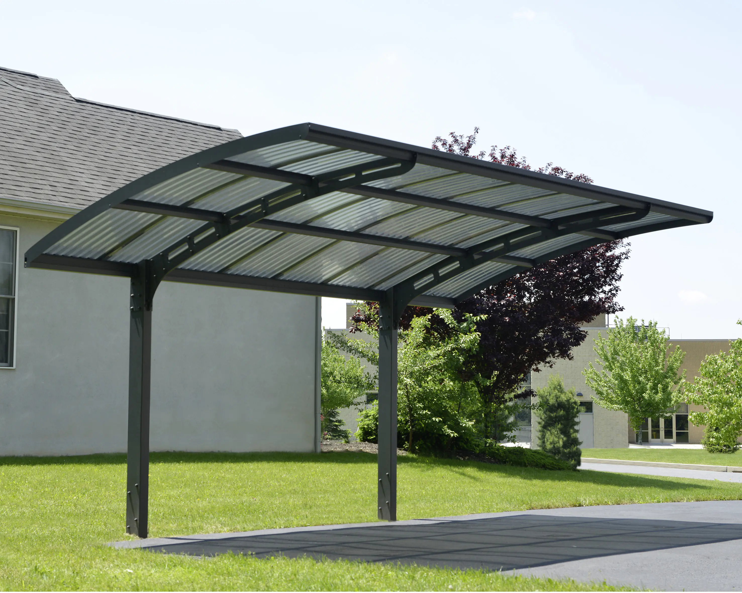 Canopia Carport Arizona Wave 5000 Grau Alu 495 x 289 cm Canopia Carport Arizona Wave 5000 Grau Alu 495 x 289 cm