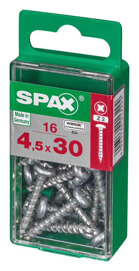 Spax Universalschrauben 4.5 x 30 mm TX 20 - 16 Stk.