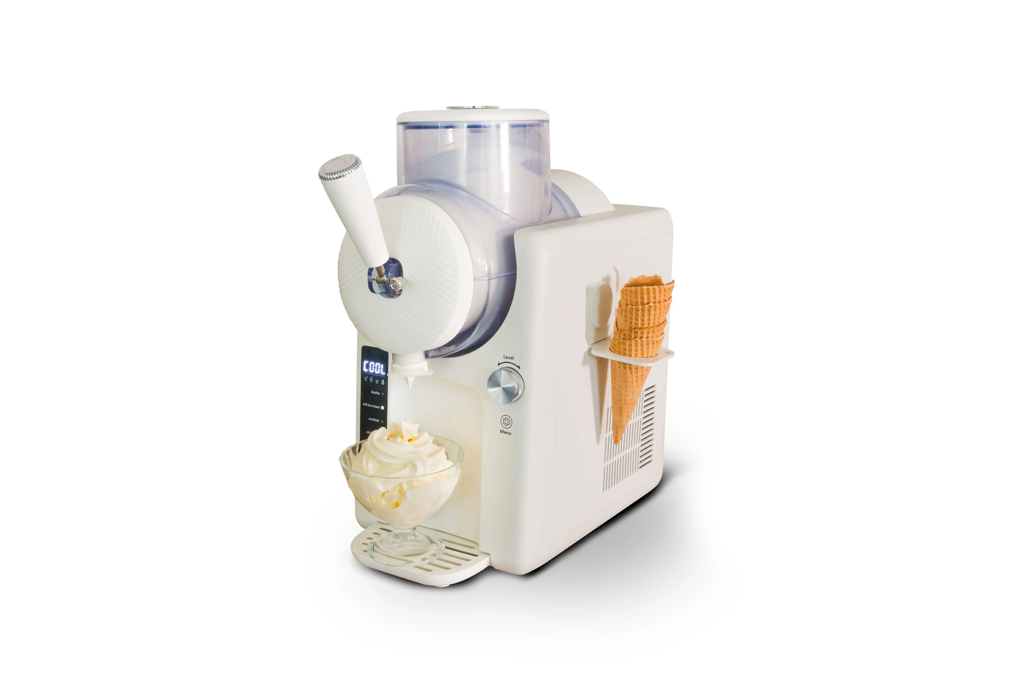Unold 2in1-Slush und Softeismaschine Sofie 48950 inkl. Kühlaggregat 2 l
