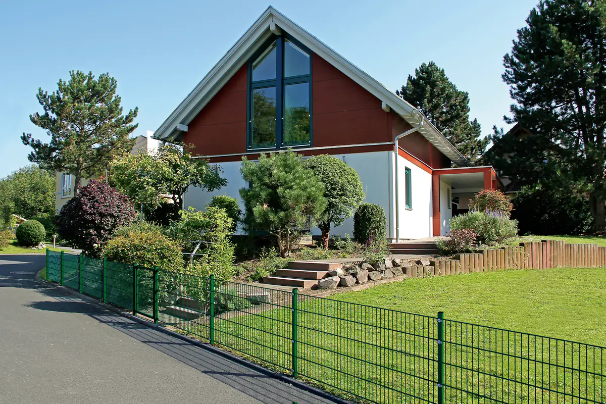 Alberts Komplettset Doppelstabmatten 10 m 160 cm 6/5/6 grün