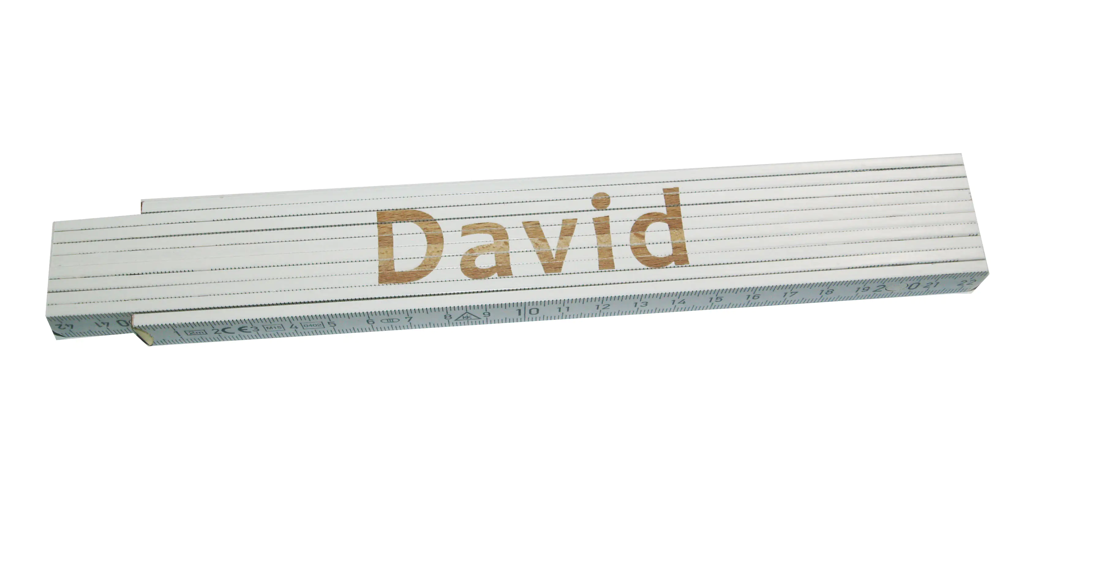 4018945160259 Zollstock David 2 m weiß