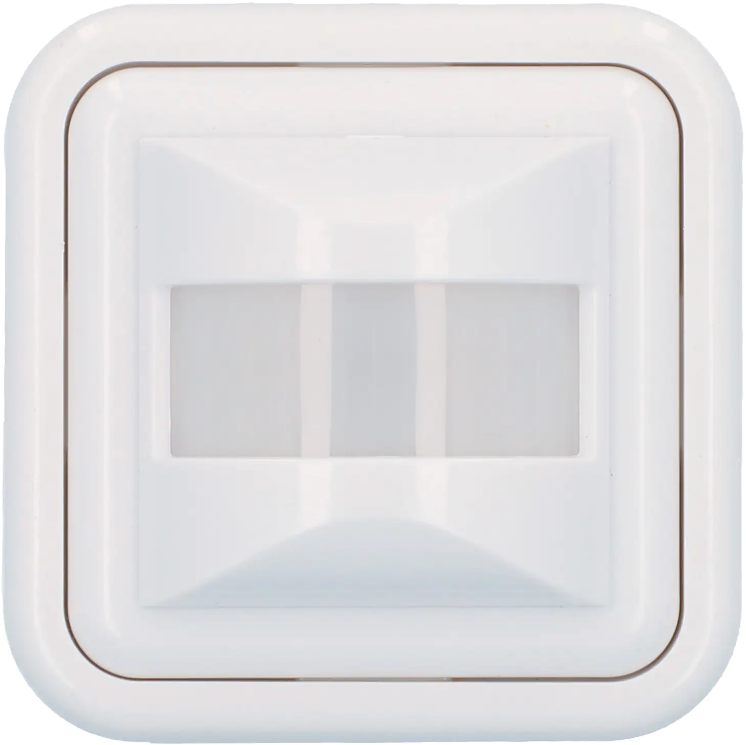 Unitec Bewegungsmelder weiss Unterputz für bis zu 500 Watt, 160 Grad, IP20