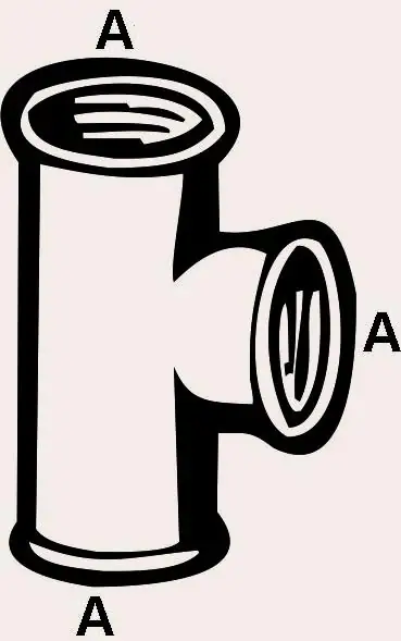 Cornat T-Stück messing 1" Innengewinde