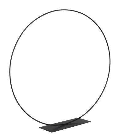 TrendLine Floristenring mit Fuß Metall Ø 30 cm schwarz TrendLine Floristenring mit Fuß Metall Ø 30 cm schwarz