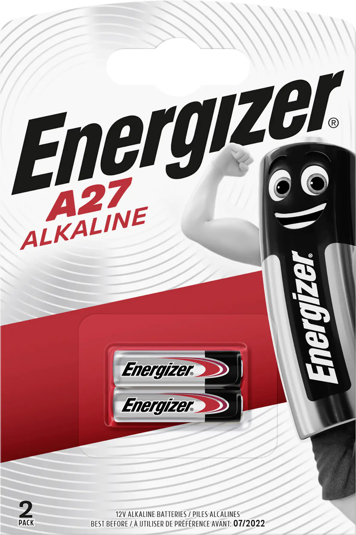 Energizer Alkaline Spezialbatterie A 27 1,5 V, 2er Pack