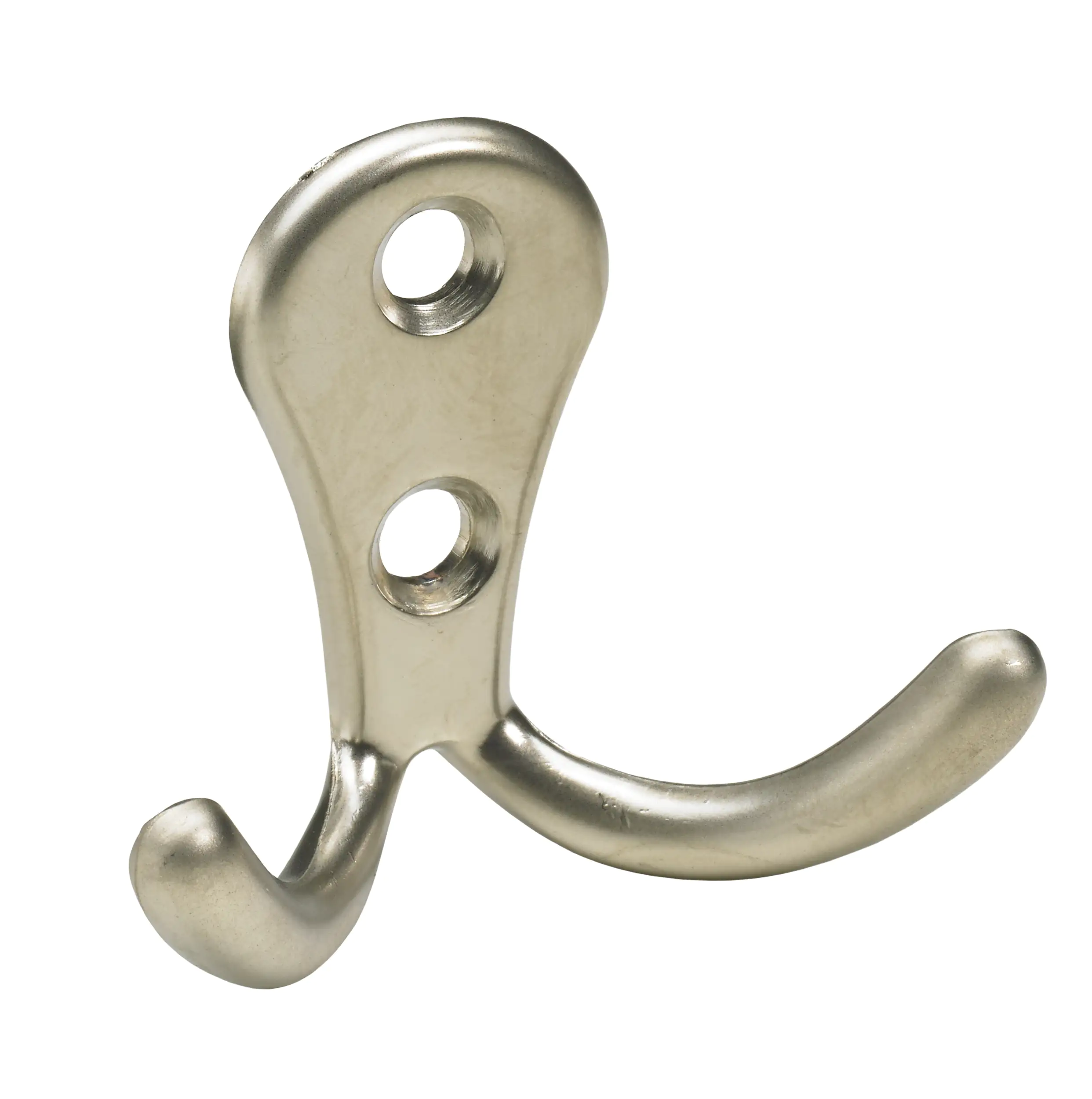 Hettich Mantelhaken 4,4 x 5,4 x 2,4 cm Zinkdruckguss vernickelt - 1 Stück