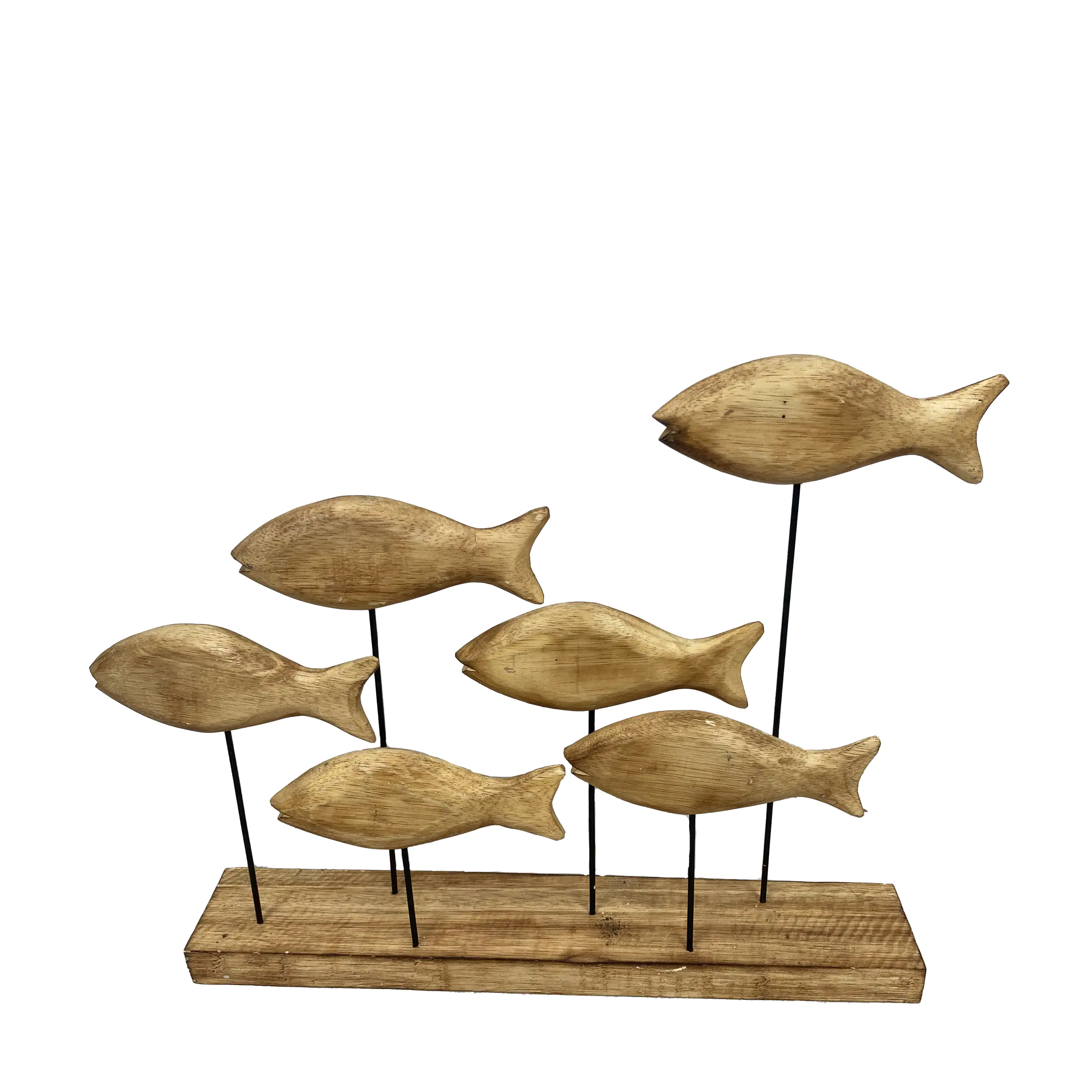 Dijk Fisch Holz 48 x 9 x 39 cm