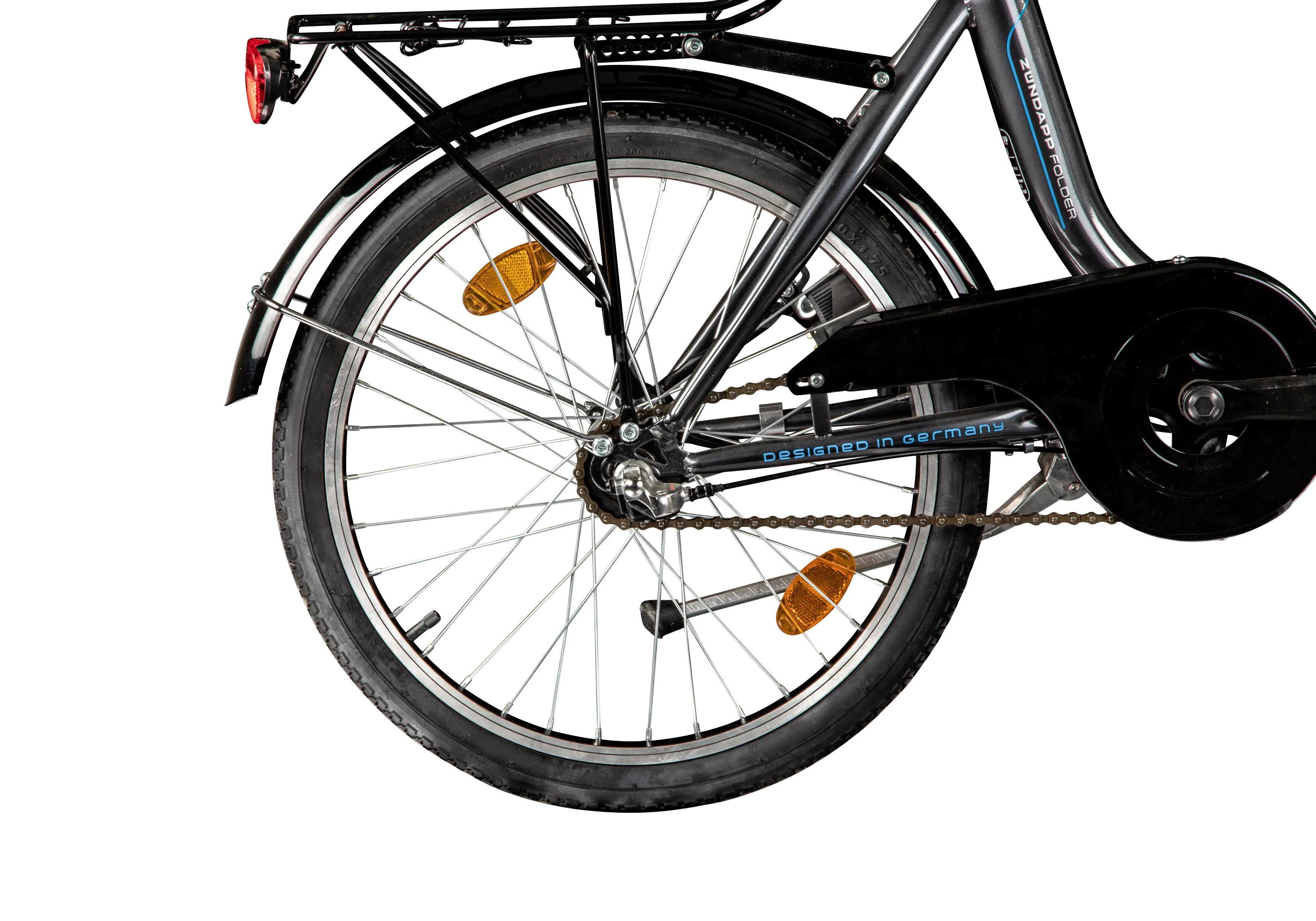 Zündapp Faltrad ZF40 20 Zoll 3-Gang RH 35,5cm grau