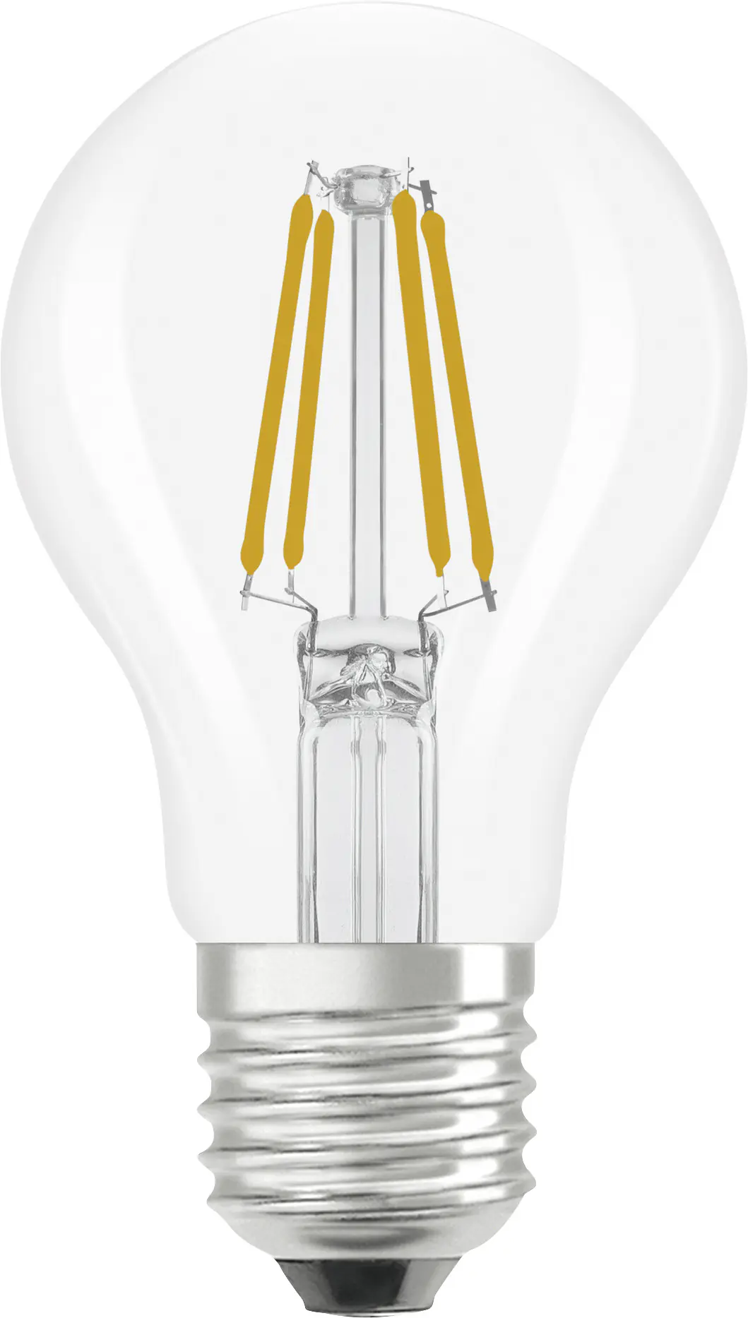 Osram LED Leuchtmittel Star Classic A 40 Filament 3,4W 827 klar E27