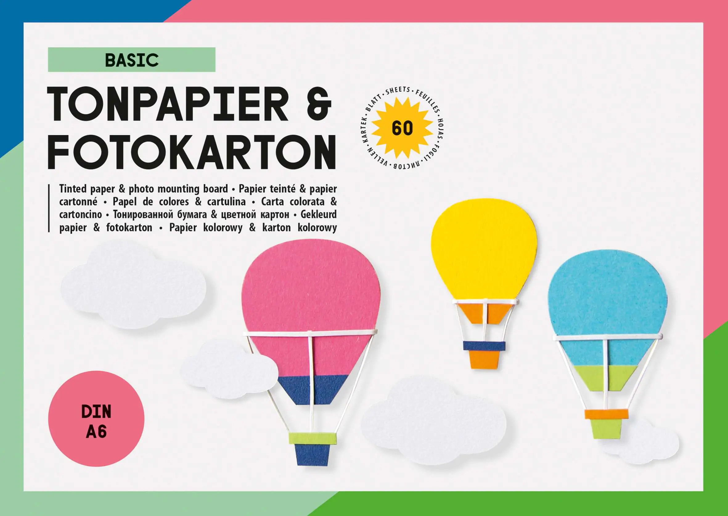 Bastelblock Basic Din A6