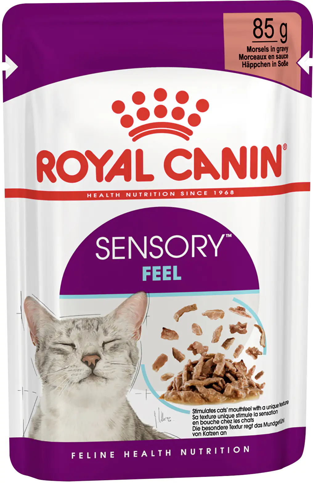 Royal Canin Sensory Feel Nassfutter in Soße für wählerische Katzen 85 g