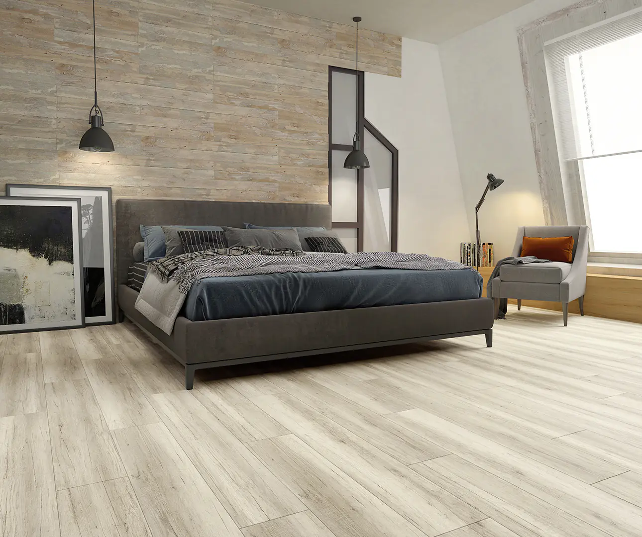 Classen Handmuster Laminat Megaloc Aquaprotect Oak light grey