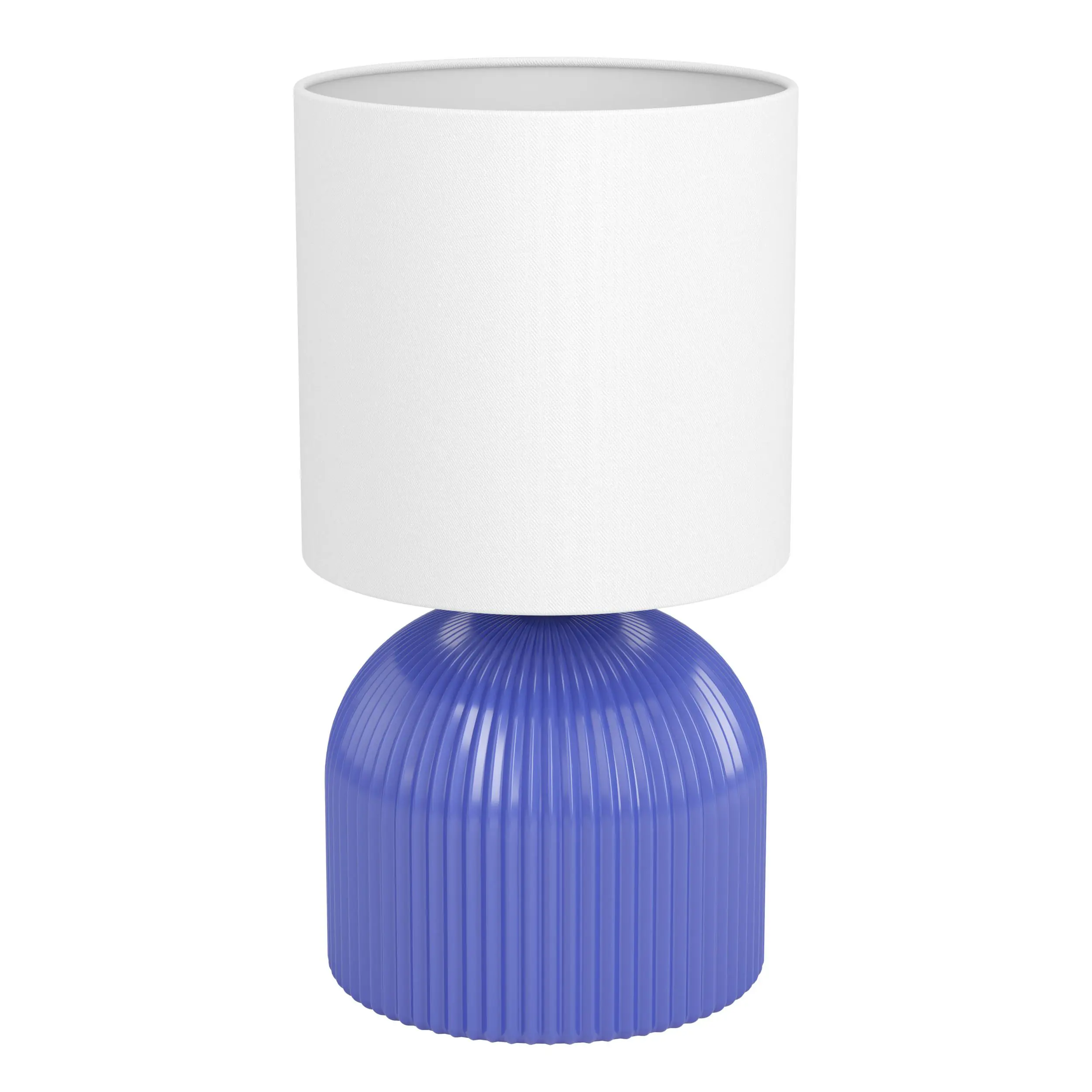Eglo Tischleuchte Rocosso E14 Ø 14 x 26,3 cm blau/weiß