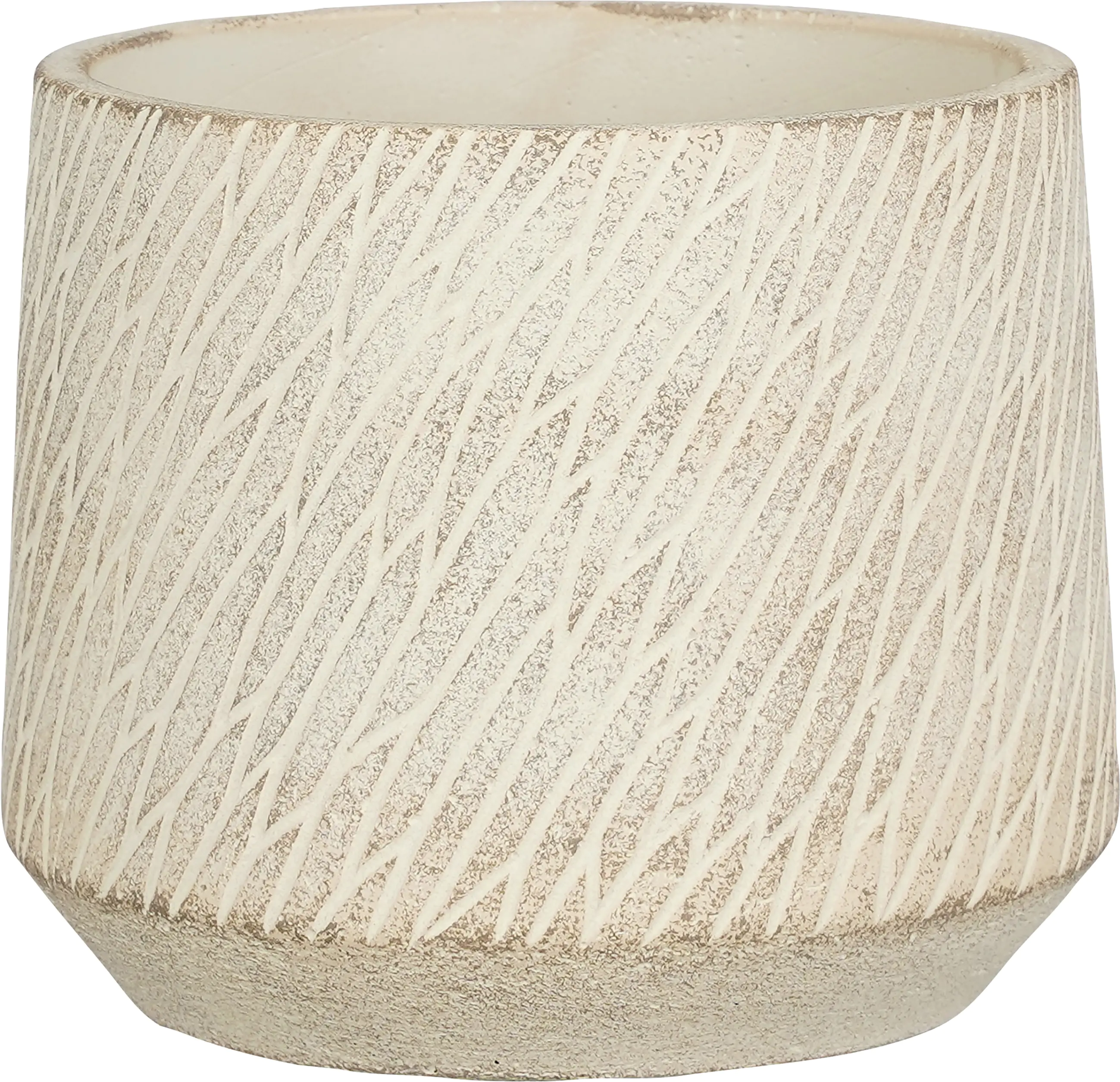 Mica Übertopf Camino  Ø 15 x 12,5 cm taupe