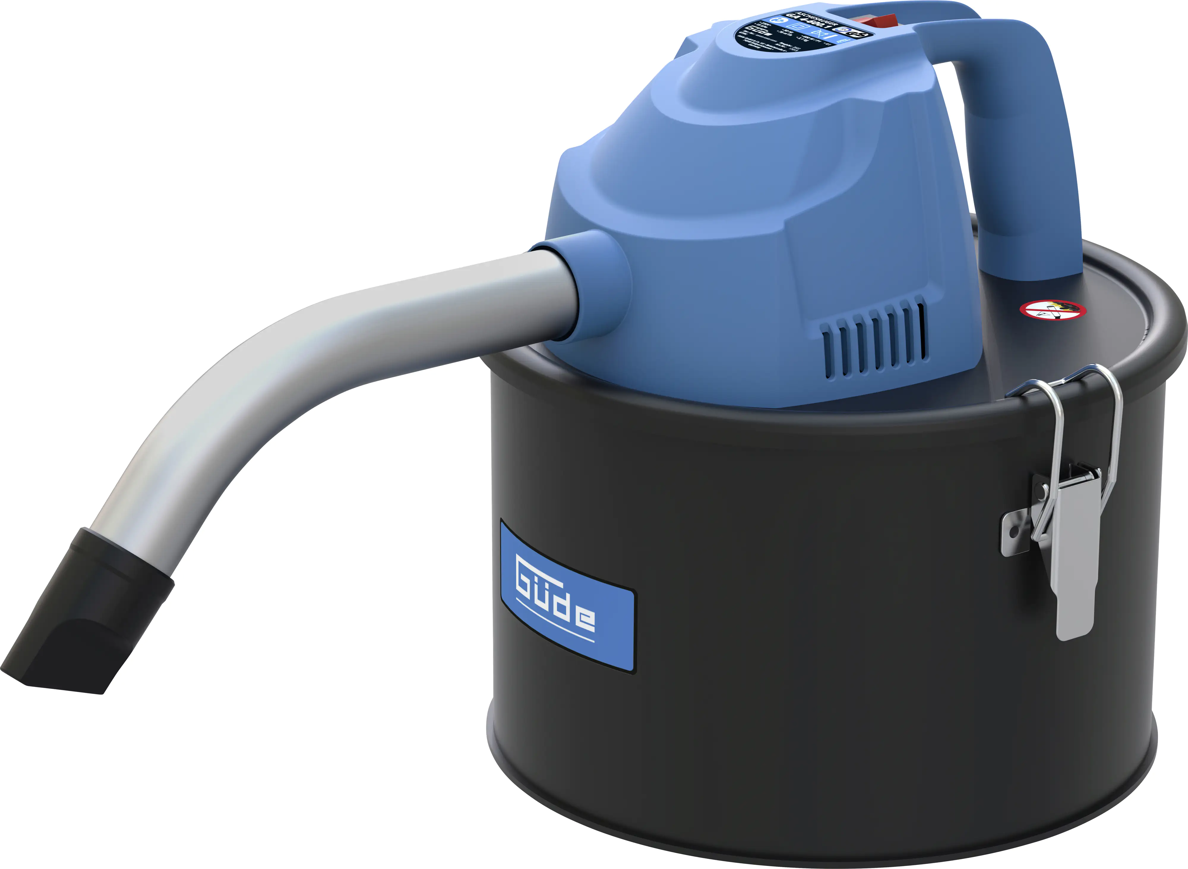 Wiltec Aschesauger 600W - Leistungsstarker Kaminsauger Mit 4L Tank Und HEPA-Filter